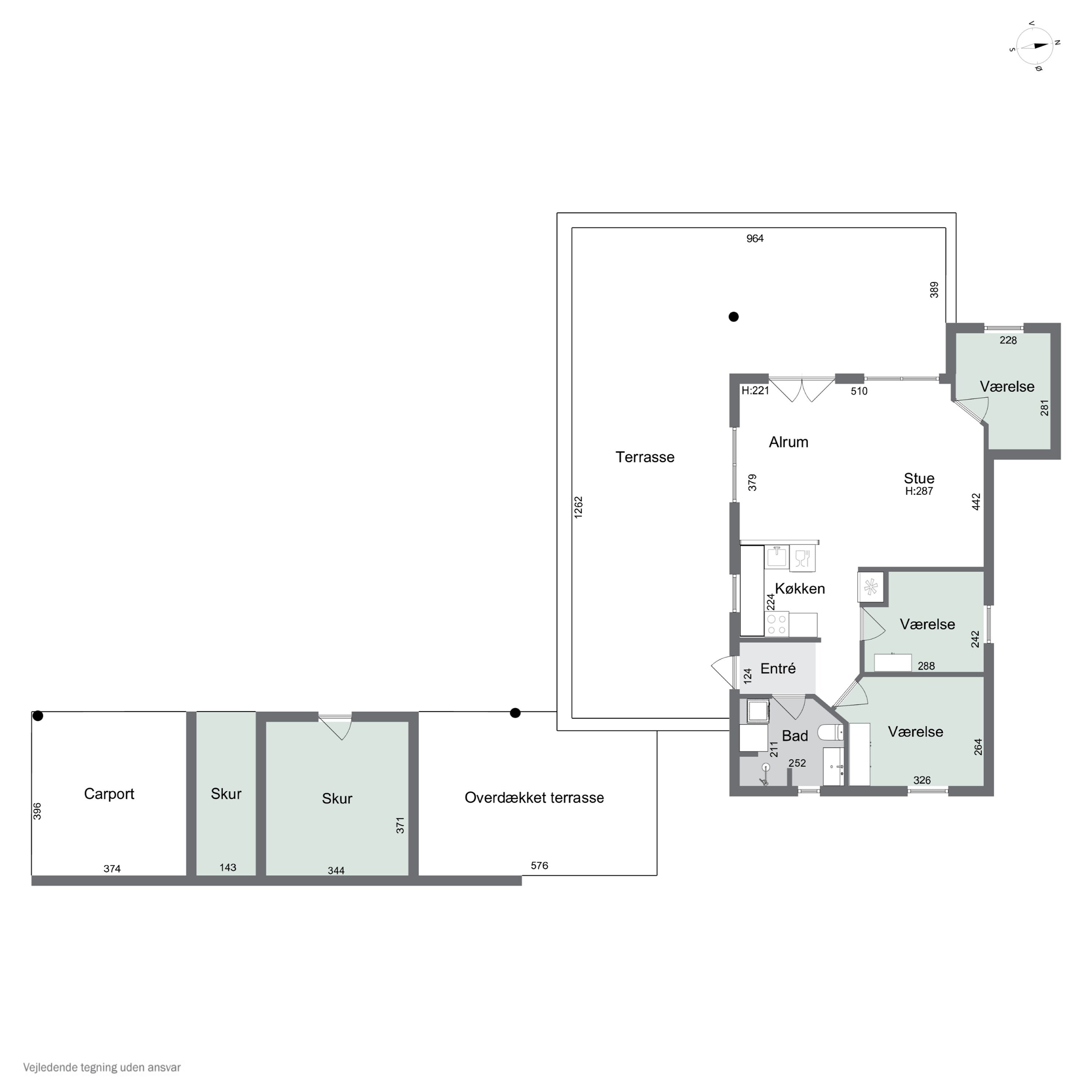 Plantegninger billede af Østre Strand 131, Kobæk, 4230 Skælskør