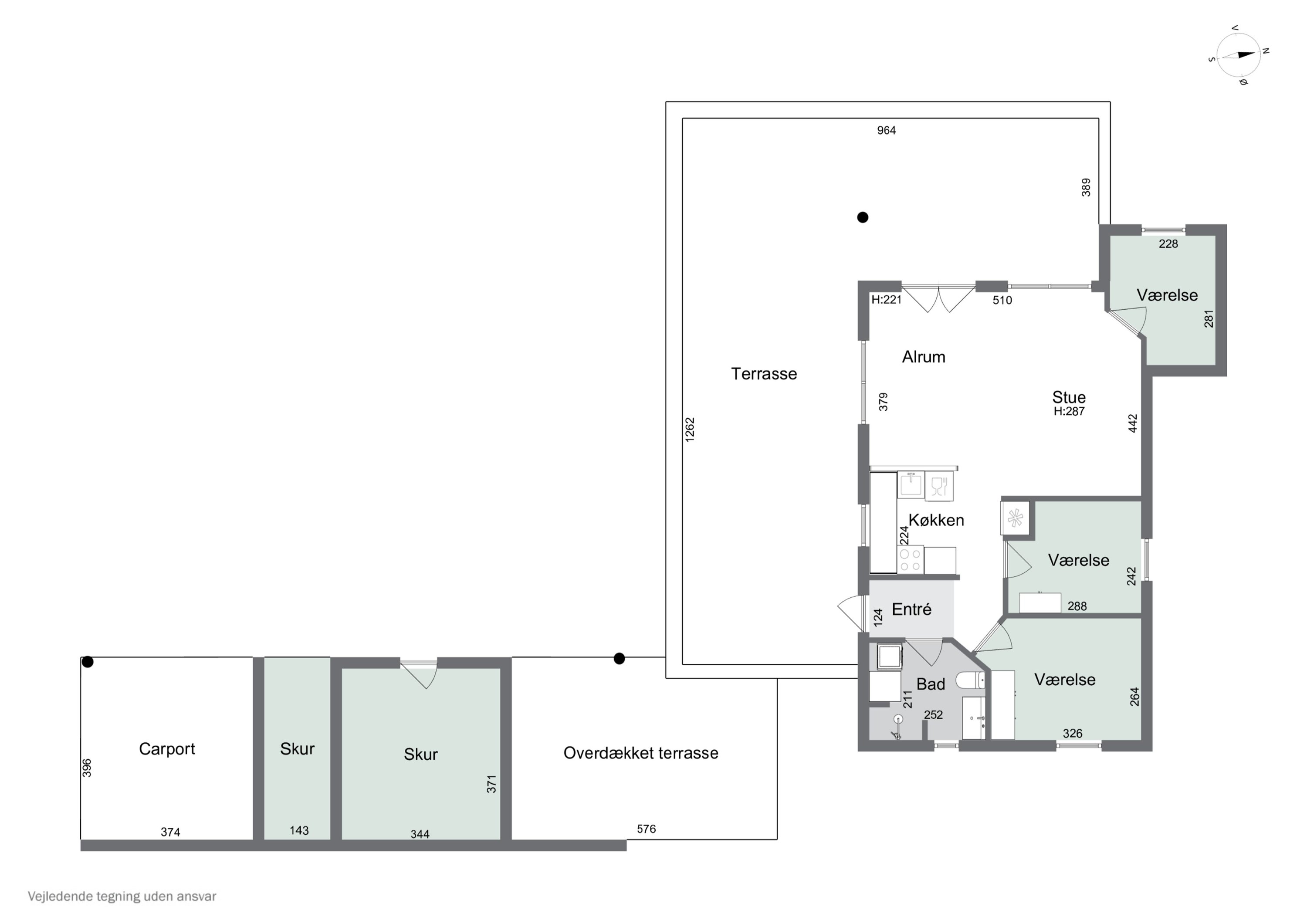Plantegninger billede af Østre Strand 131, Kobæk, 4230 Skælskør