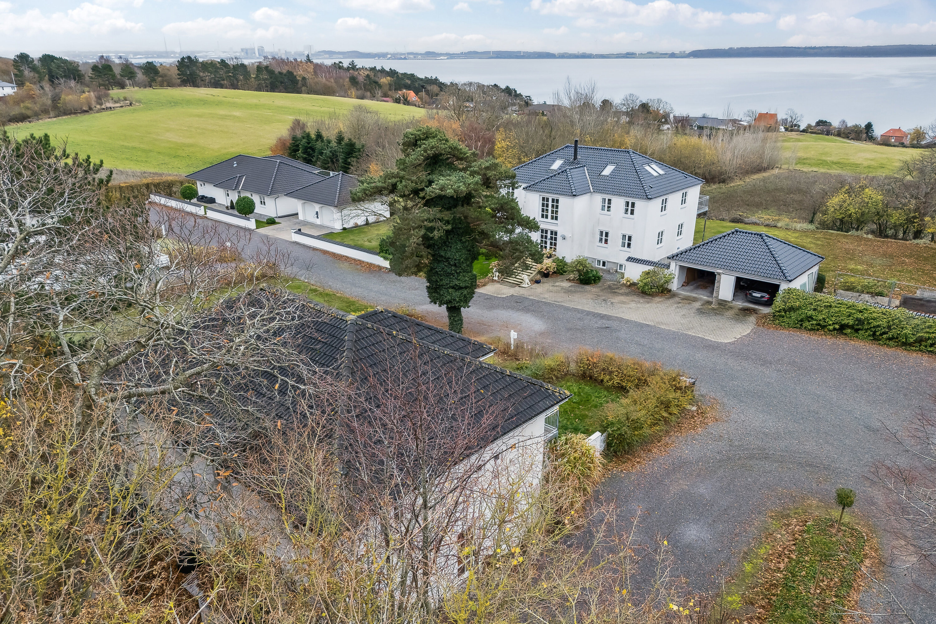 Fremhævet luftfoto billede i fuldskærmstilstand. Billede af Røsnæsvej 169A, 1., 4400 Kalundborg