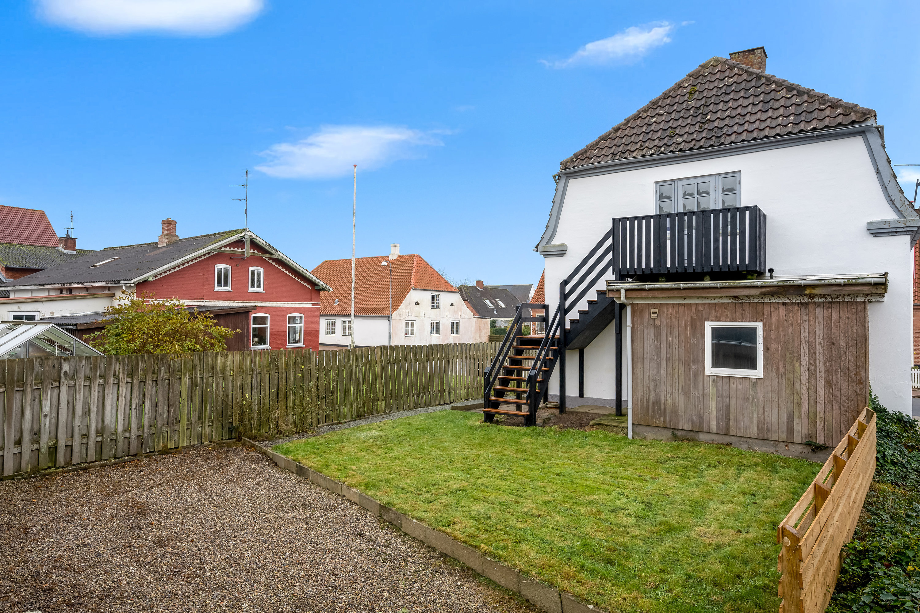 Fremhævet facade billede i fuldskærmstilstand. Billede af Nørrevej 58, 6280 Højer