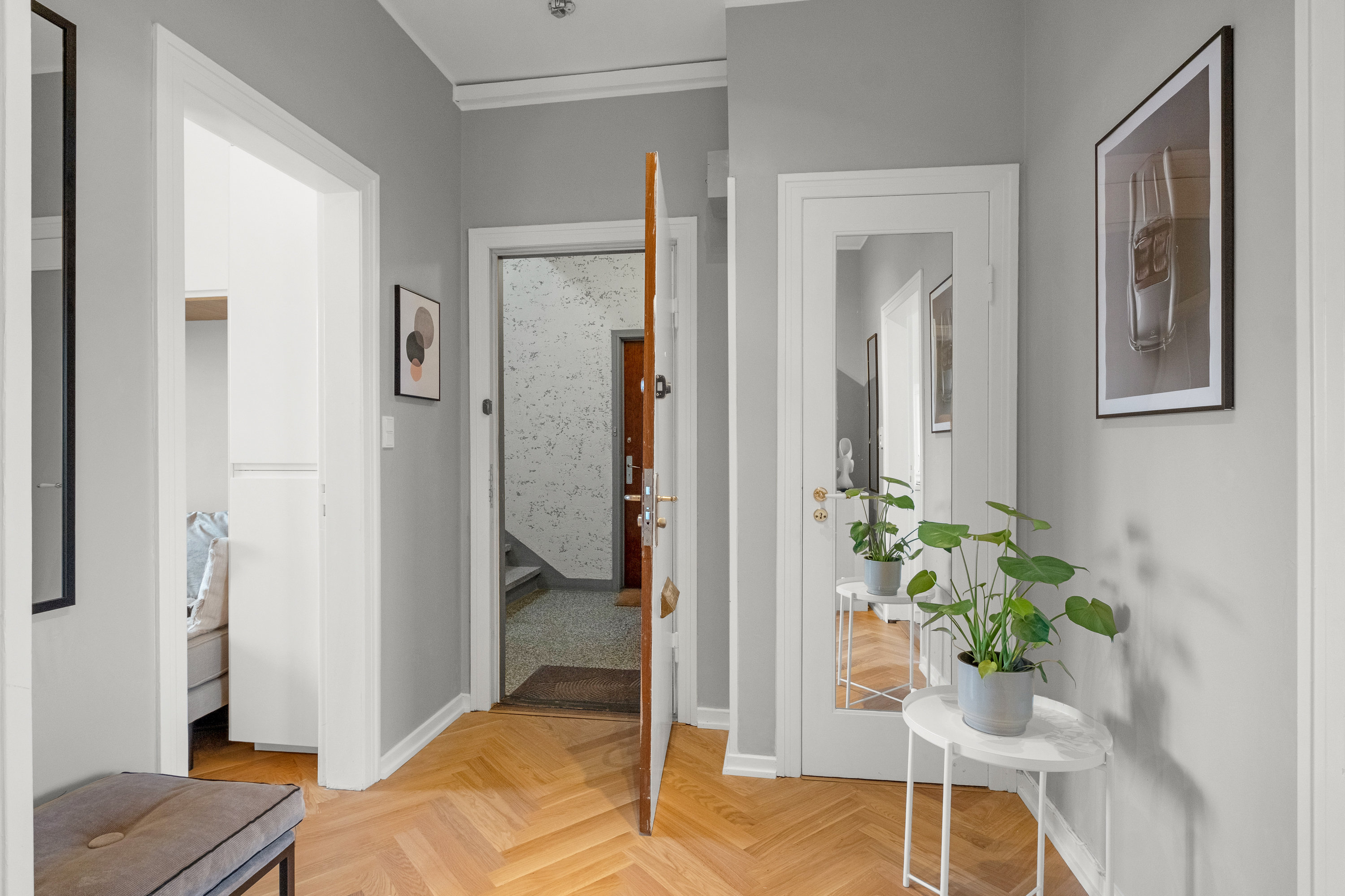 Fremhævet entré billede i fuldskærmstilstand. Billede af Kildegården 11, 2. th., 8000 Aarhus C