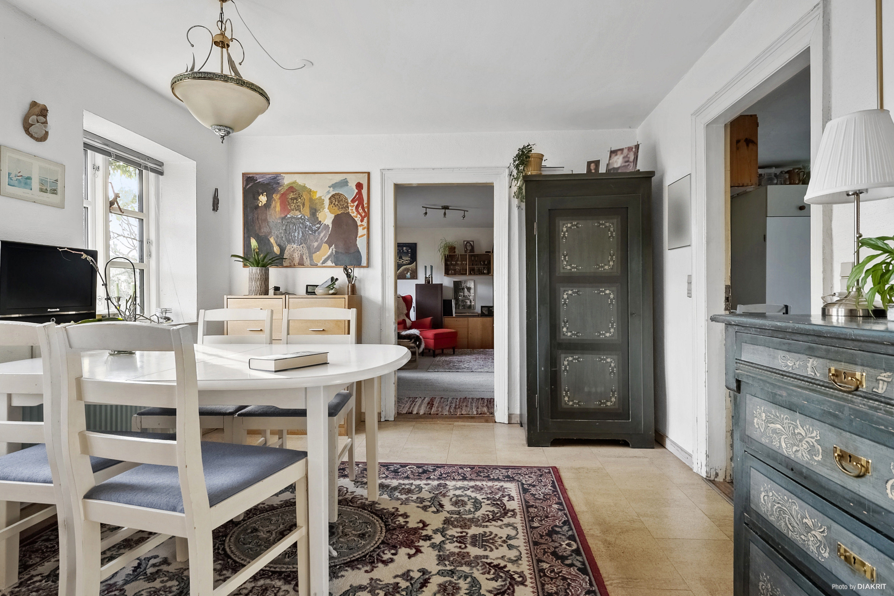 Fremhævet spisestue billede i fuldskærmstilstand. Billede af Strandvejen 9, Saksild, 8300 Odder