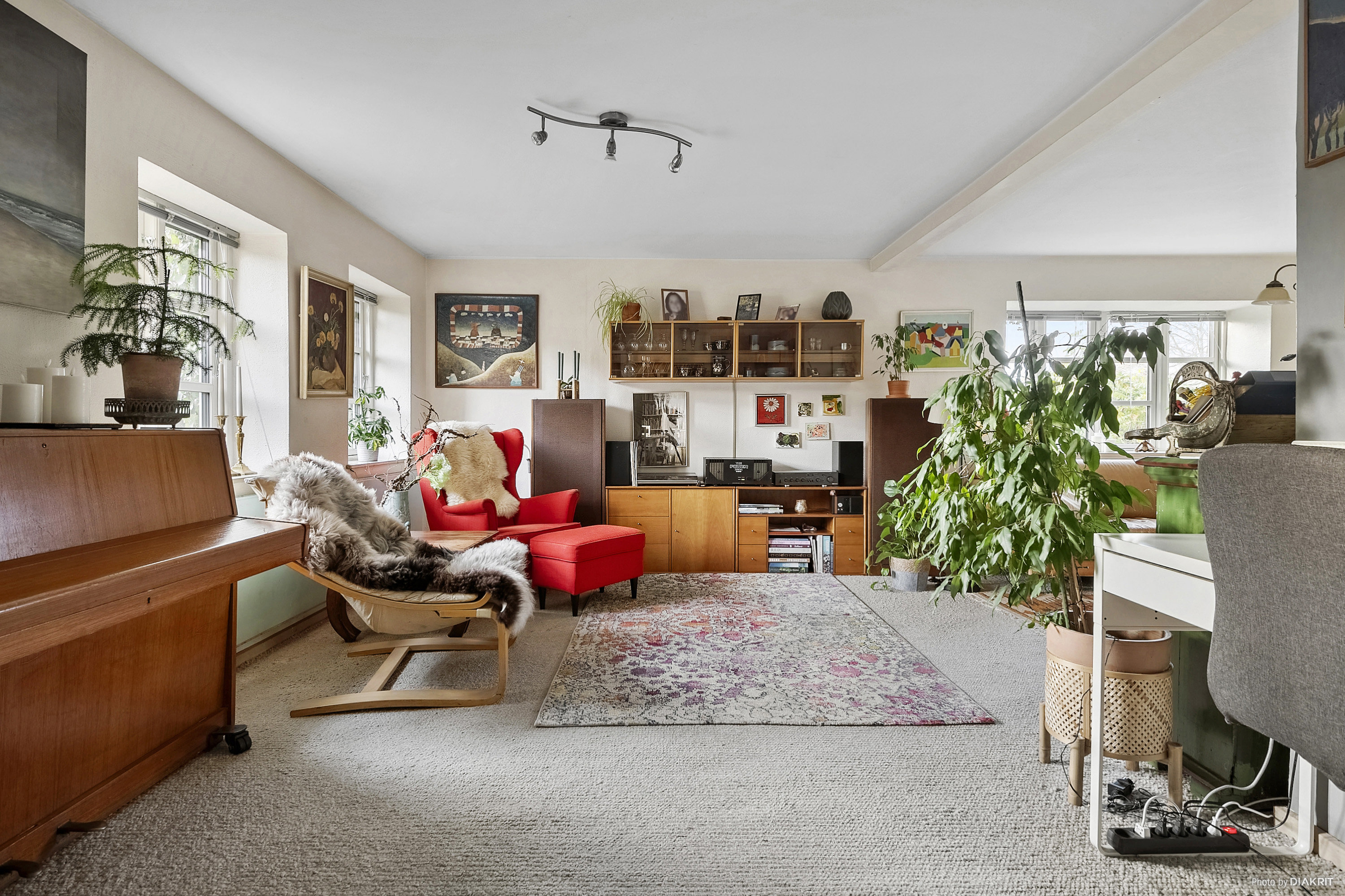 Fremhævet stue billede i fuldskærmstilstand. Billede af Strandvejen 9, Saksild, 8300 Odder