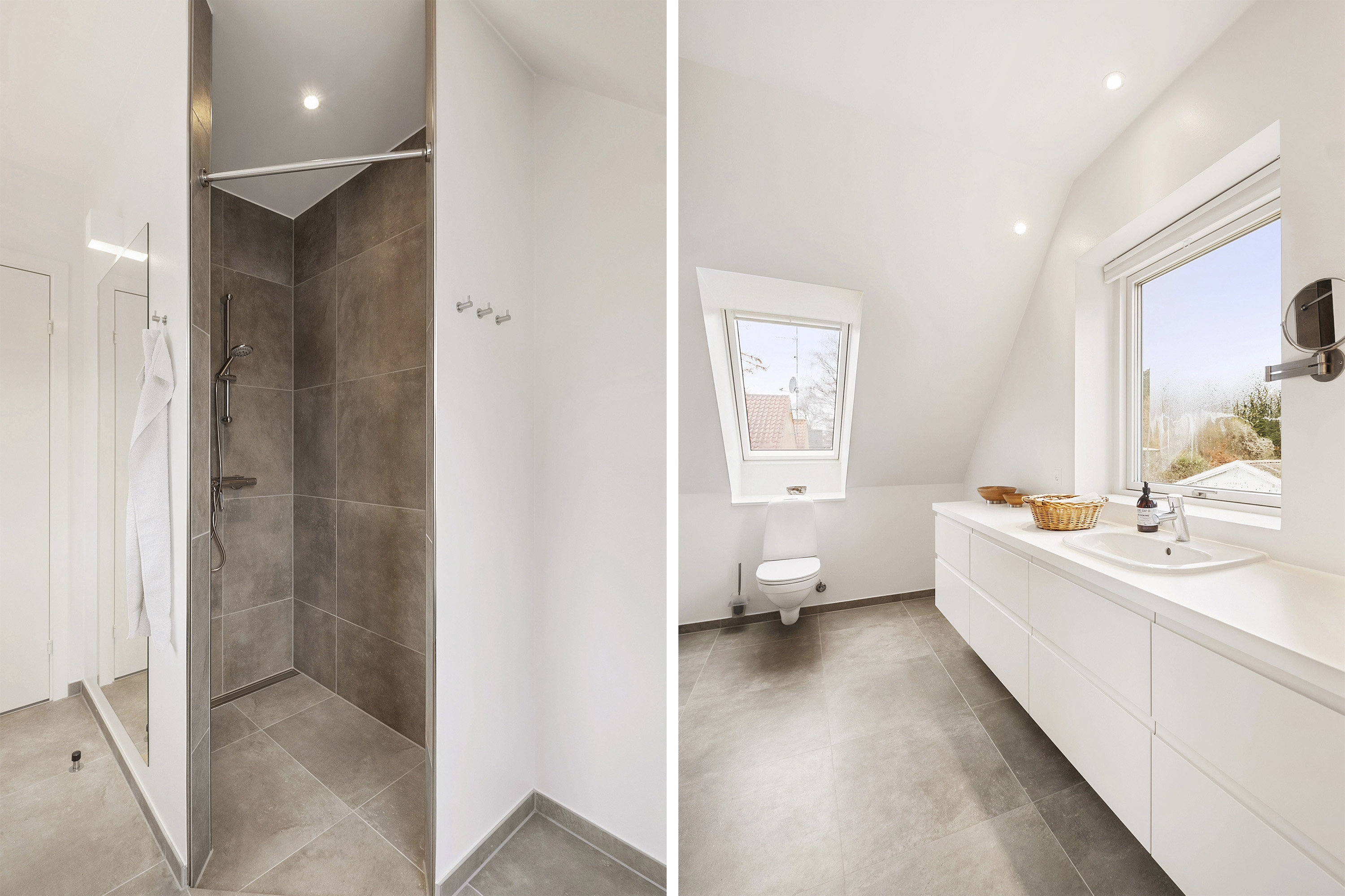 Fremhævet badeværelse billede i fuldskærmstilstand. Billede af Skovkrogen 8, 3450 Allerød