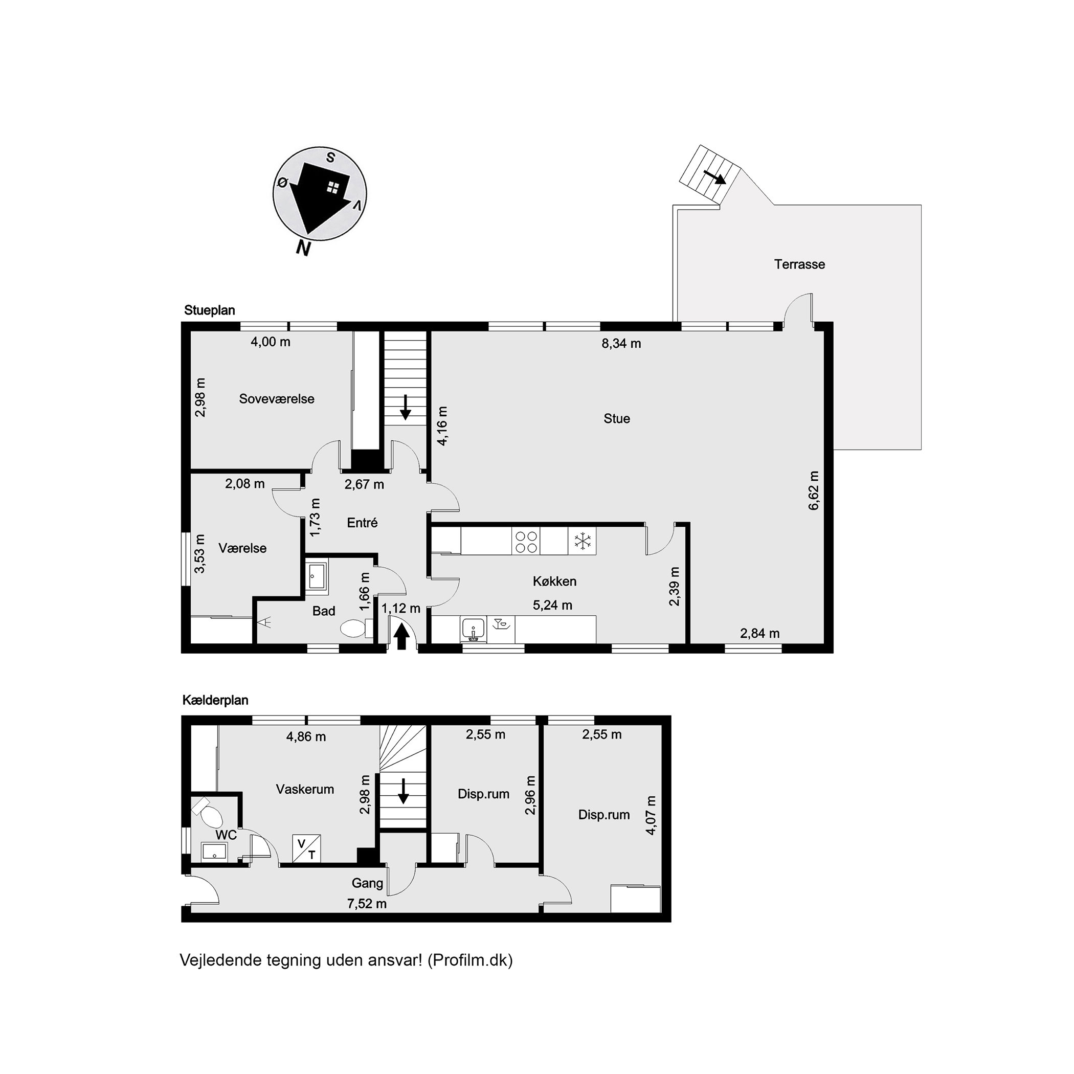 Plantegninger billede af Spurvevej 16, 6000 Kolding