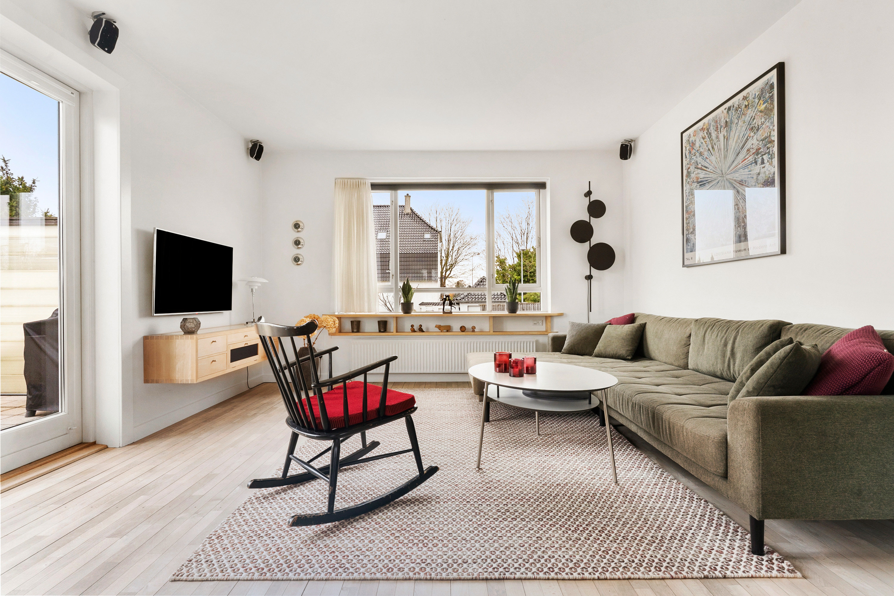 Fremhævet stue billede i fuldskærmstilstand. Billede af Gammel Køge Landevej 759, 2660 Brøndby Strand