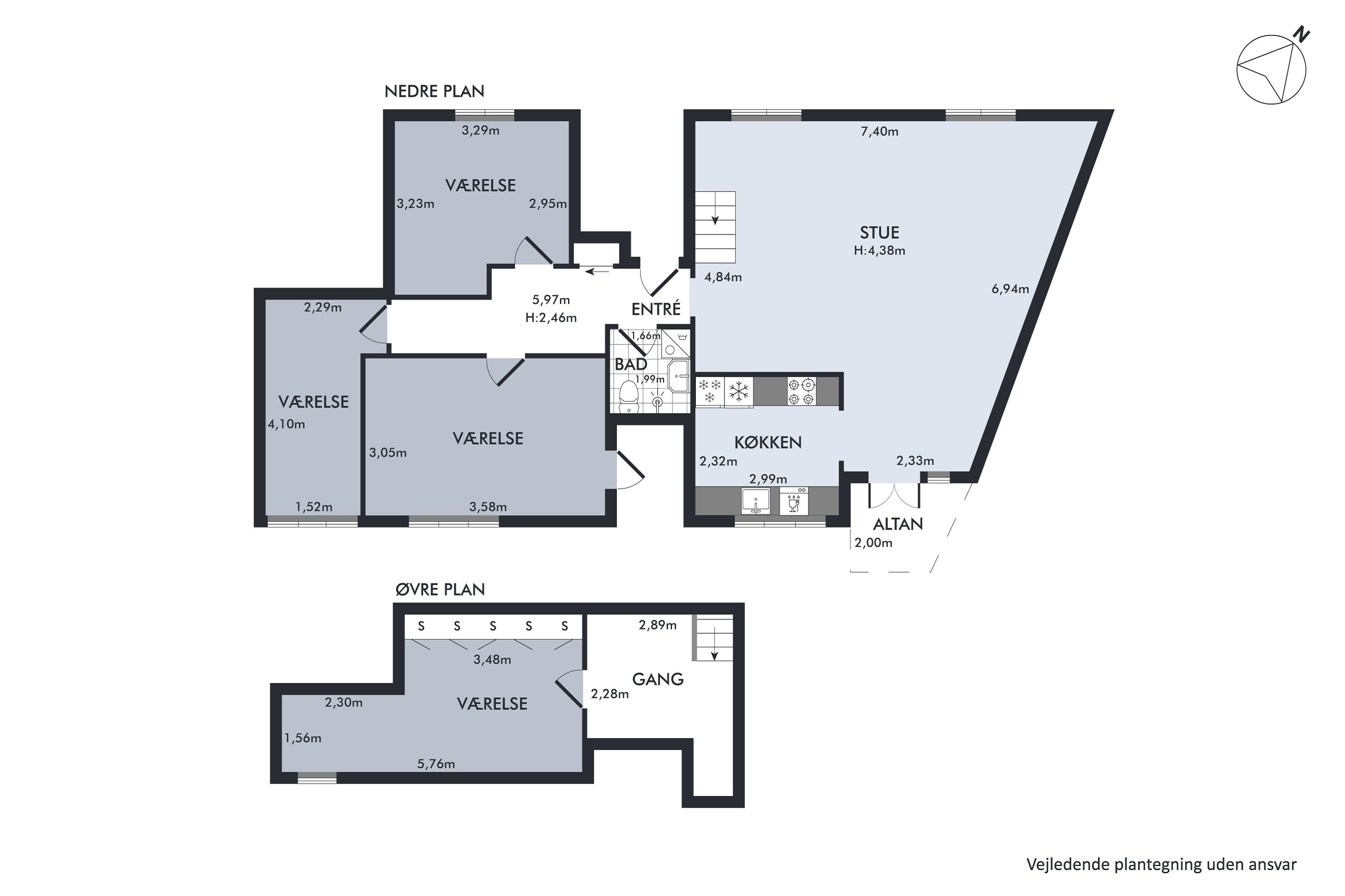 Plantegninger billede af Vigerslev Allé 19, 5., 2500 Valby