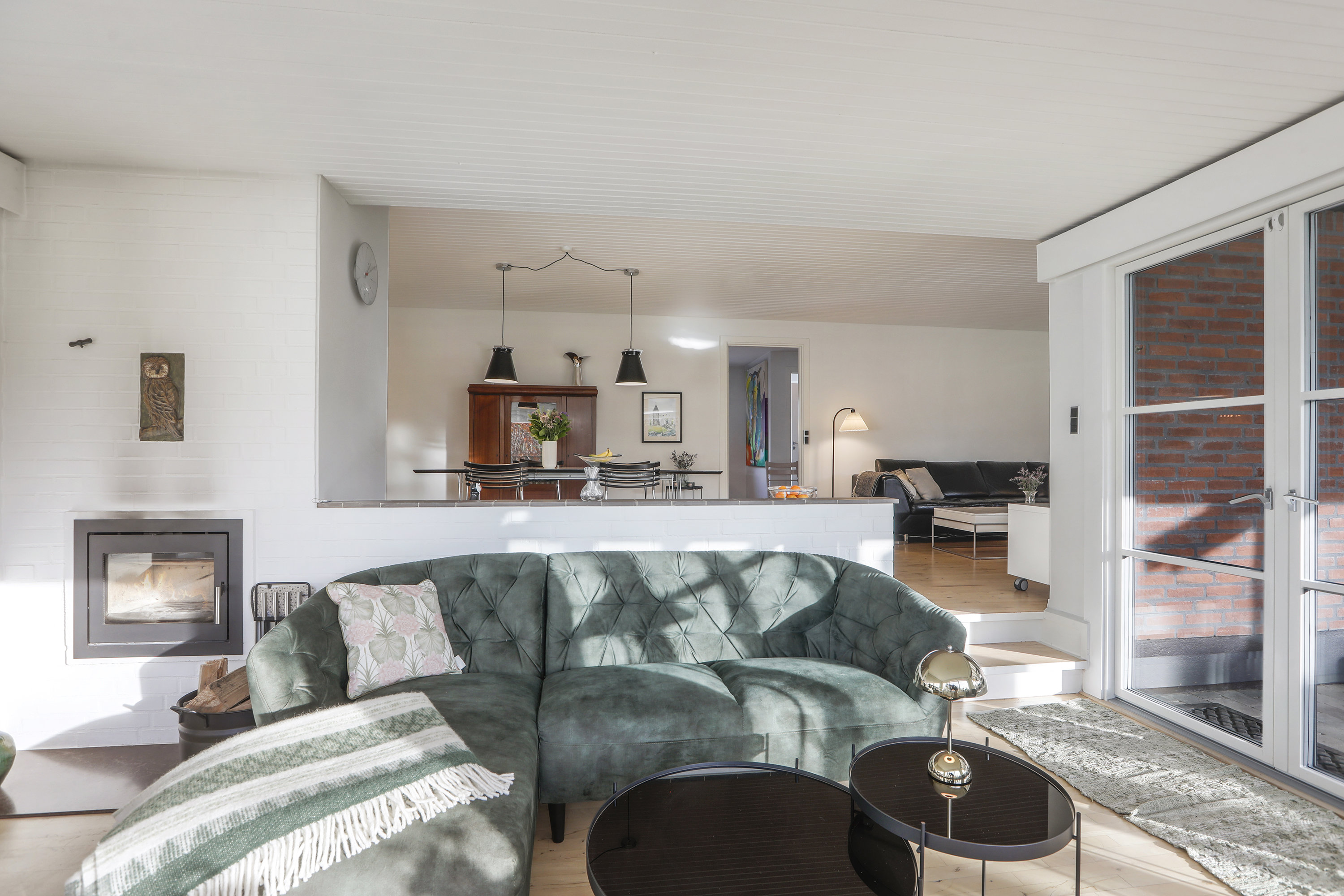 Fremhævet stue billede i fuldskærmstilstand. Billede af Vibyvej 5, 2740 Skovlunde