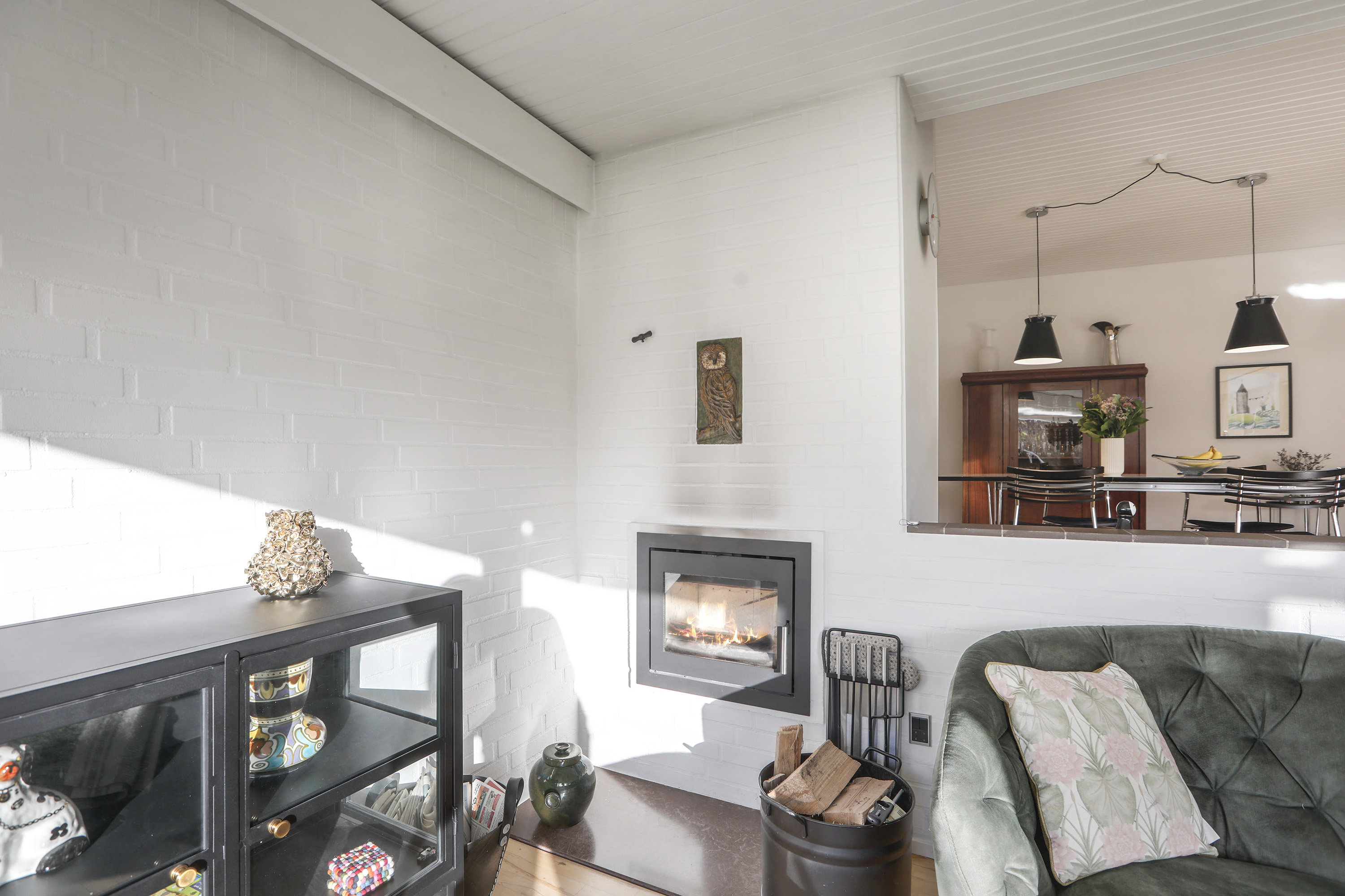 Fremhævet stue billede i fuldskærmstilstand. Billede af Vibyvej 5, 2740 Skovlunde