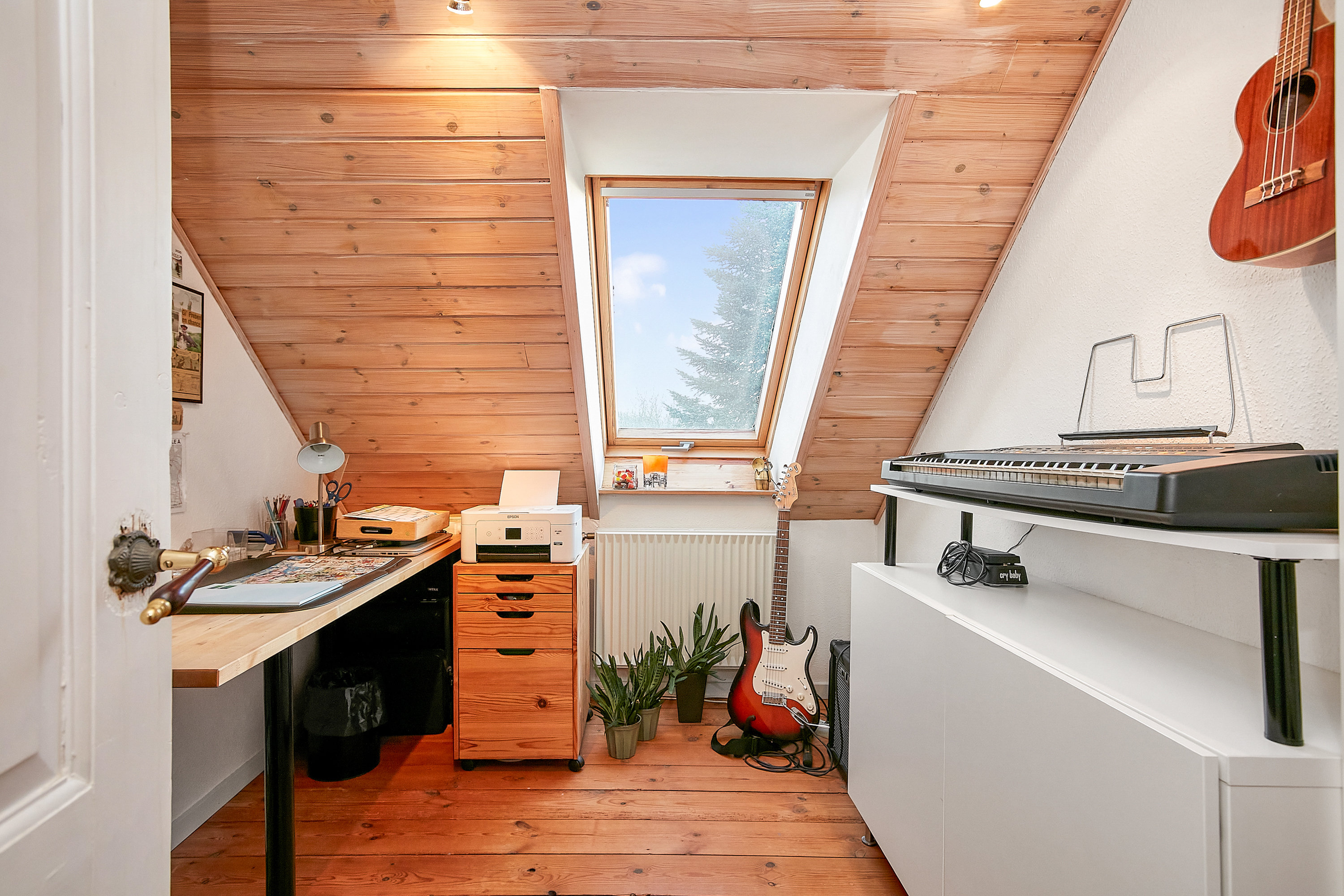 Fremhævet  billede i fuldskærmstilstand. Billede af Honum Skovvej 3, 8762 Flemming