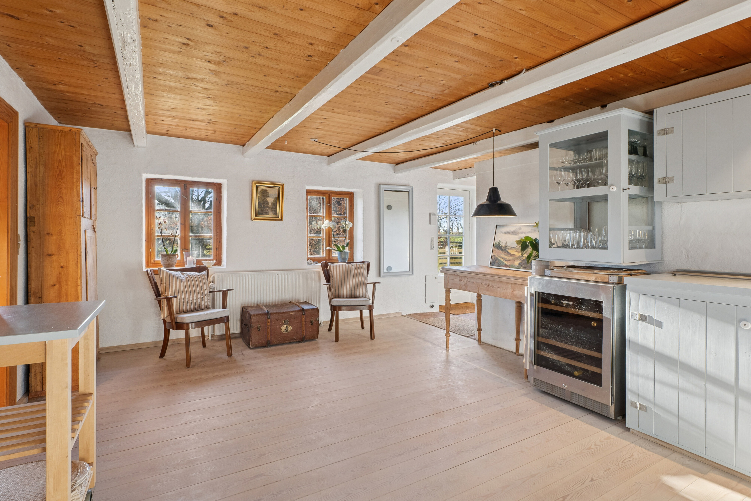 Fremhævet køkken billede i fuldskærmstilstand. Billede af Lyngevej 30, Lynge, 7741 Frøstrup