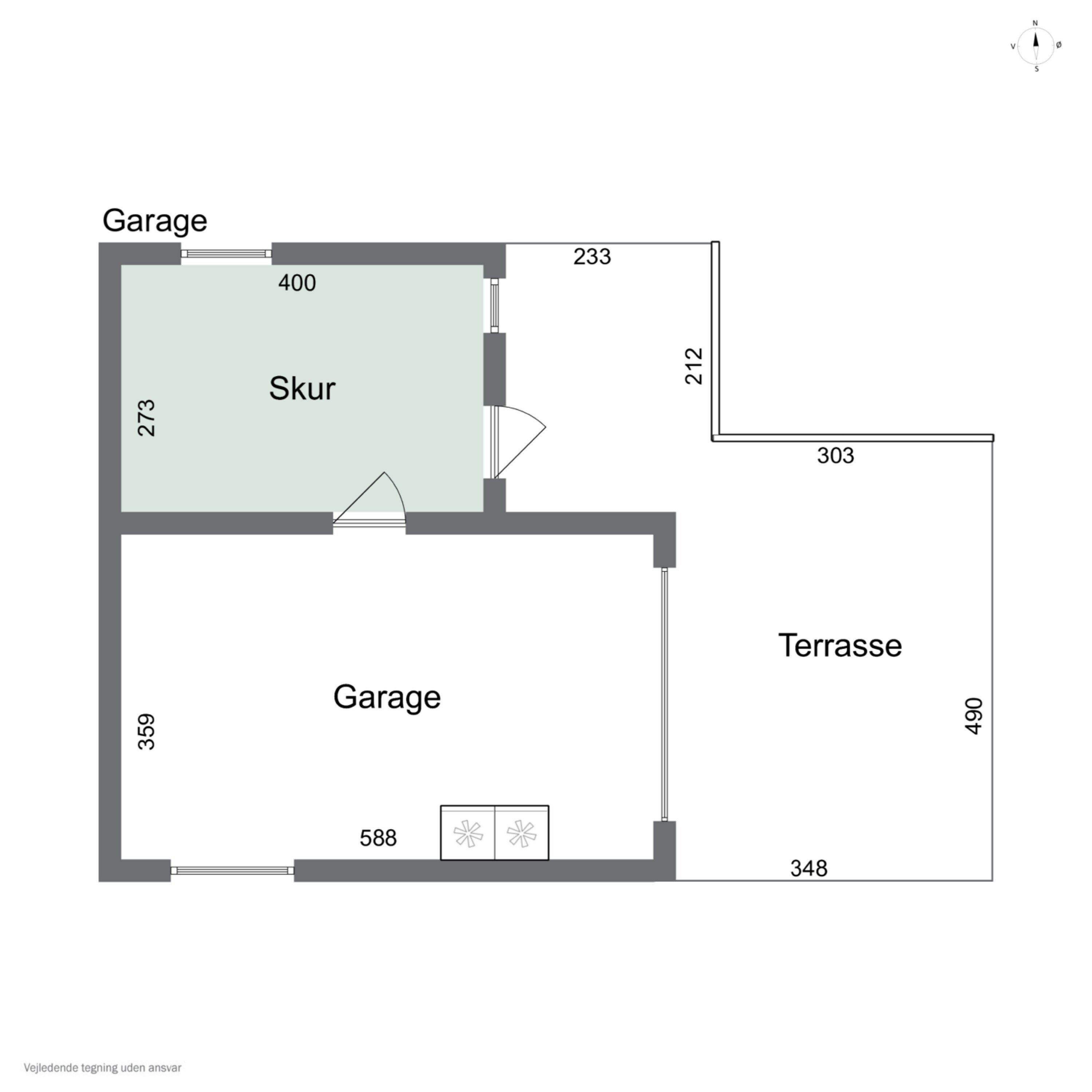 Plantegninger billede af Østerskovvej 47E, Kollund, 6340 Kruså