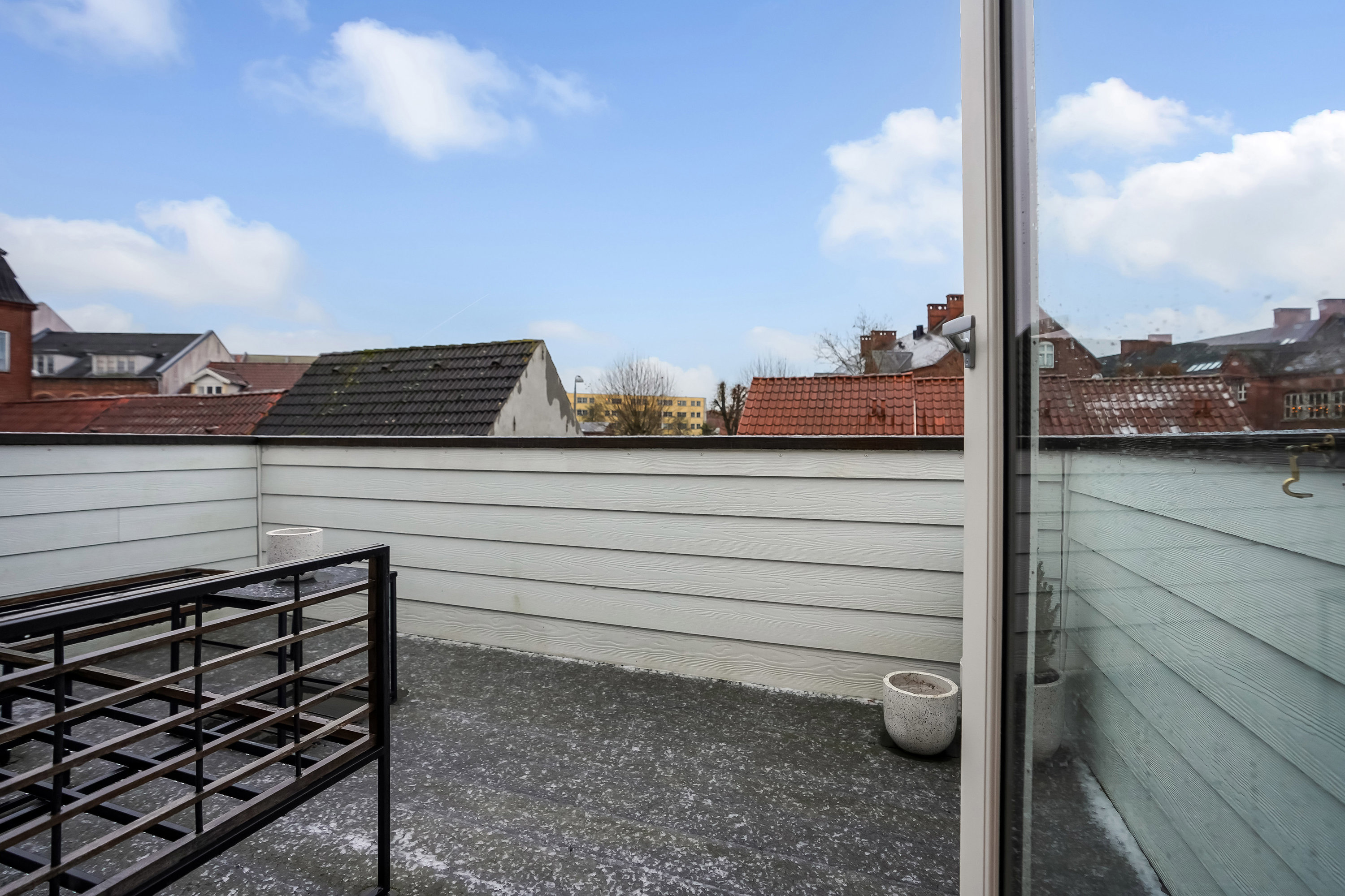 Fremhævet terrasse billede i fuldskærmstilstand. Billede af Vesterbro 80A, 5000 Odense C