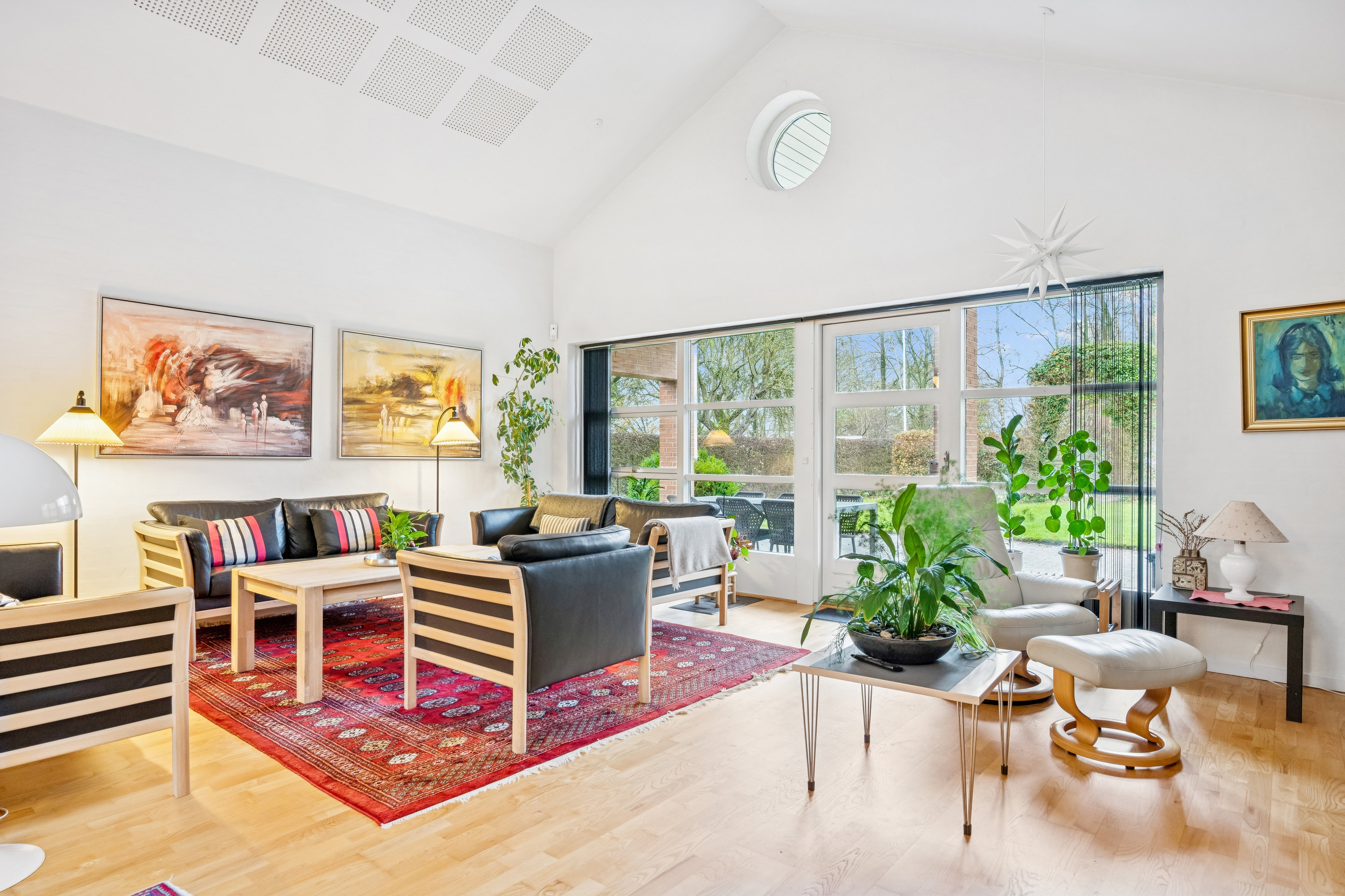 Fremhævet stue billede i fuldskærmstilstand. Billede af Christiansborgvej 24, 8930 Randers NØ