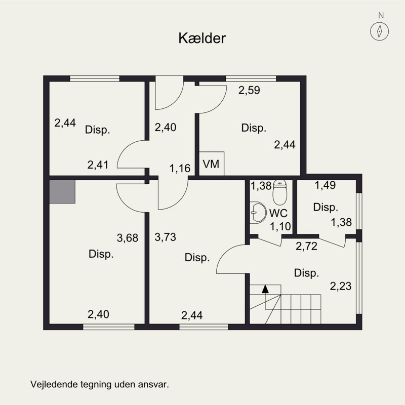 Plantegninger billede af Hasselvej 8, 6705 Esbjerg Ø