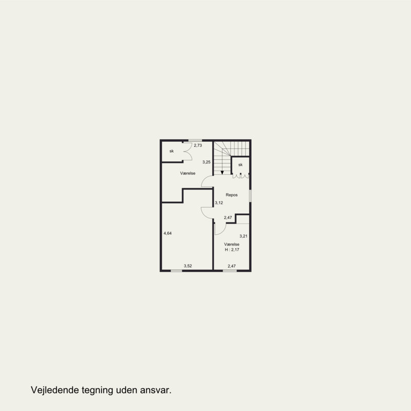 Plantegninger billede af Bjerrevej 374, Gramrode, 7130 Juelsminde