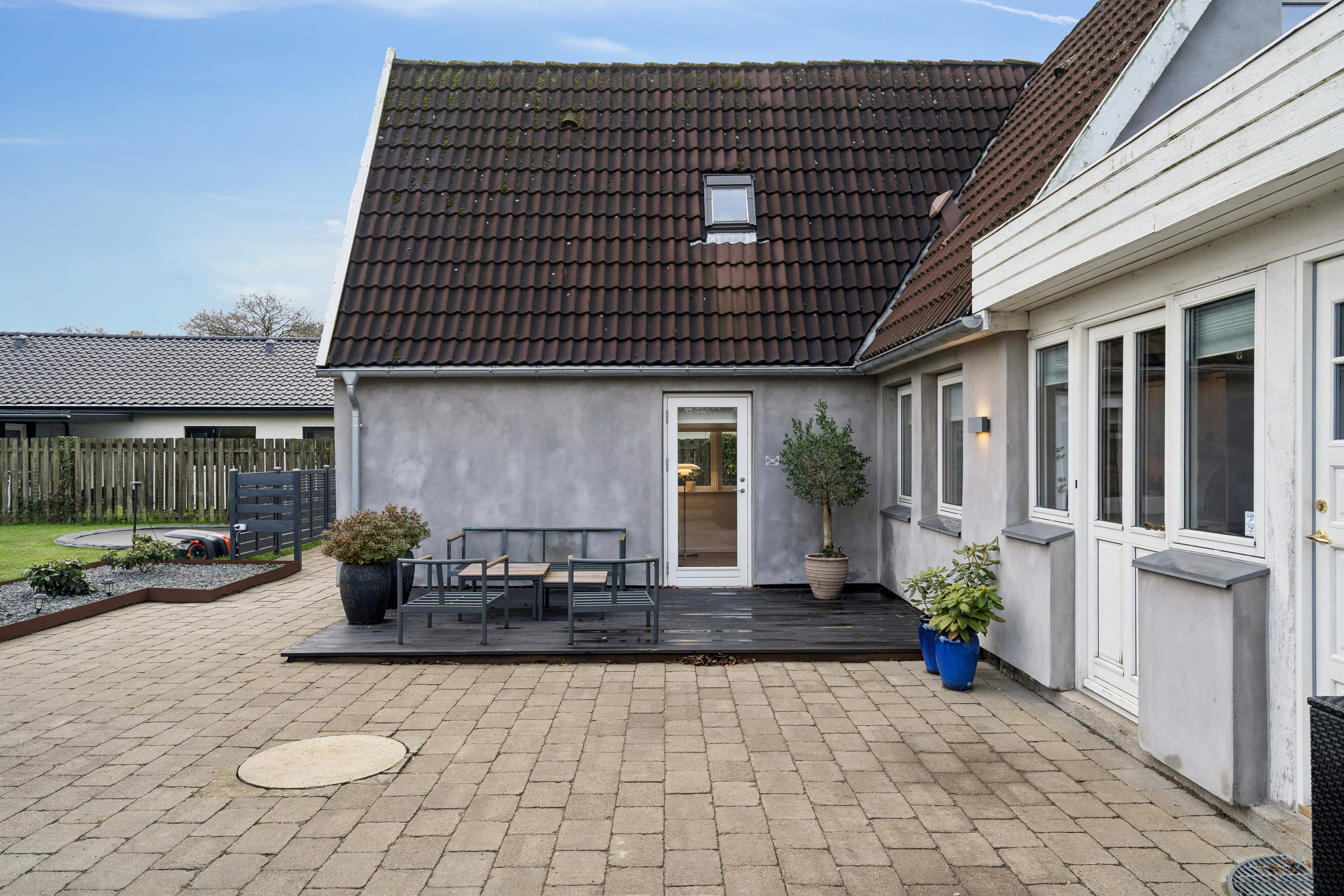 Fremhævet udendørs billede i fuldskærmstilstand. Billede af Sportoften 2B, Agedrup, 5320 Agedrup