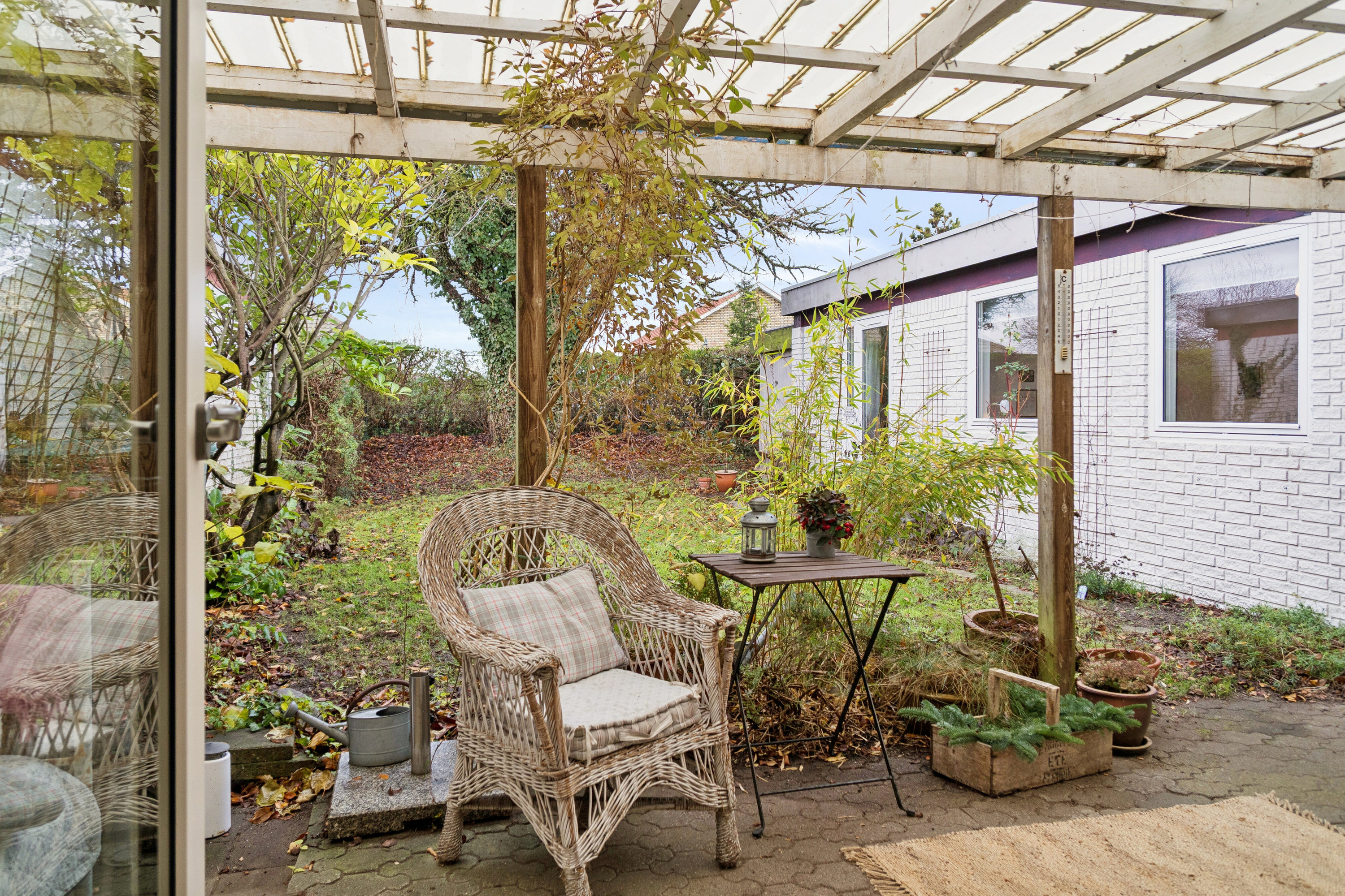 Fremhævet terrasse billede i fuldskærmstilstand. Billede af Præstevej 131, Korup, 5210 Odense NV