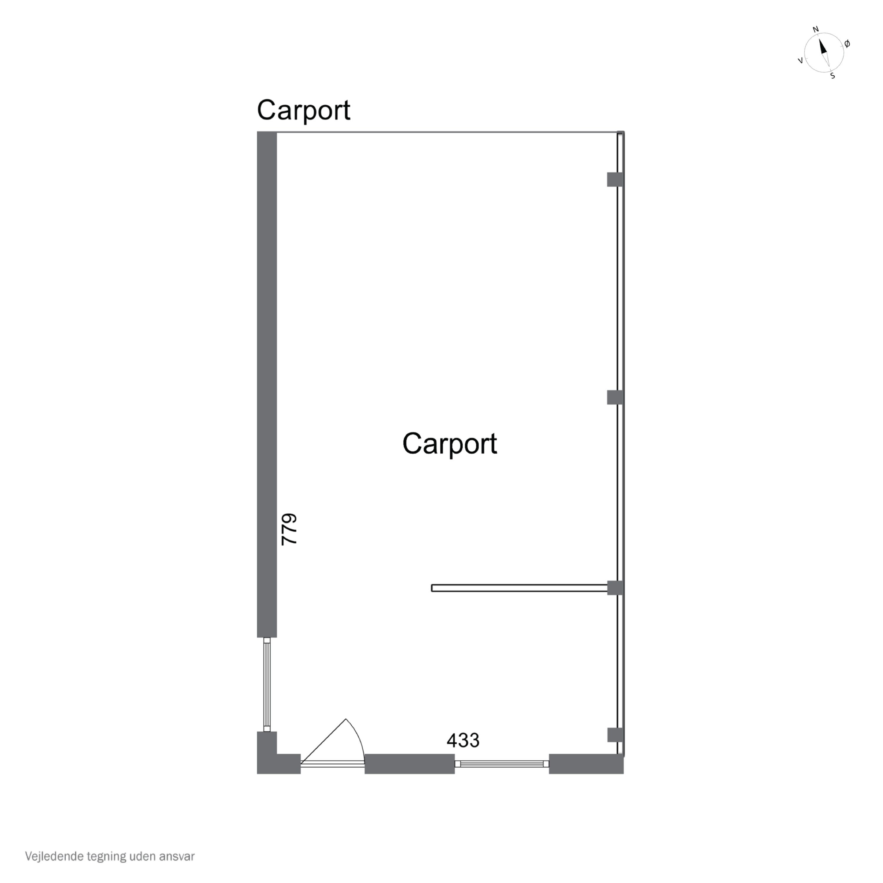 Plantegninger billede af Baneengen 13, Nylars, 3720 Aakirkeby