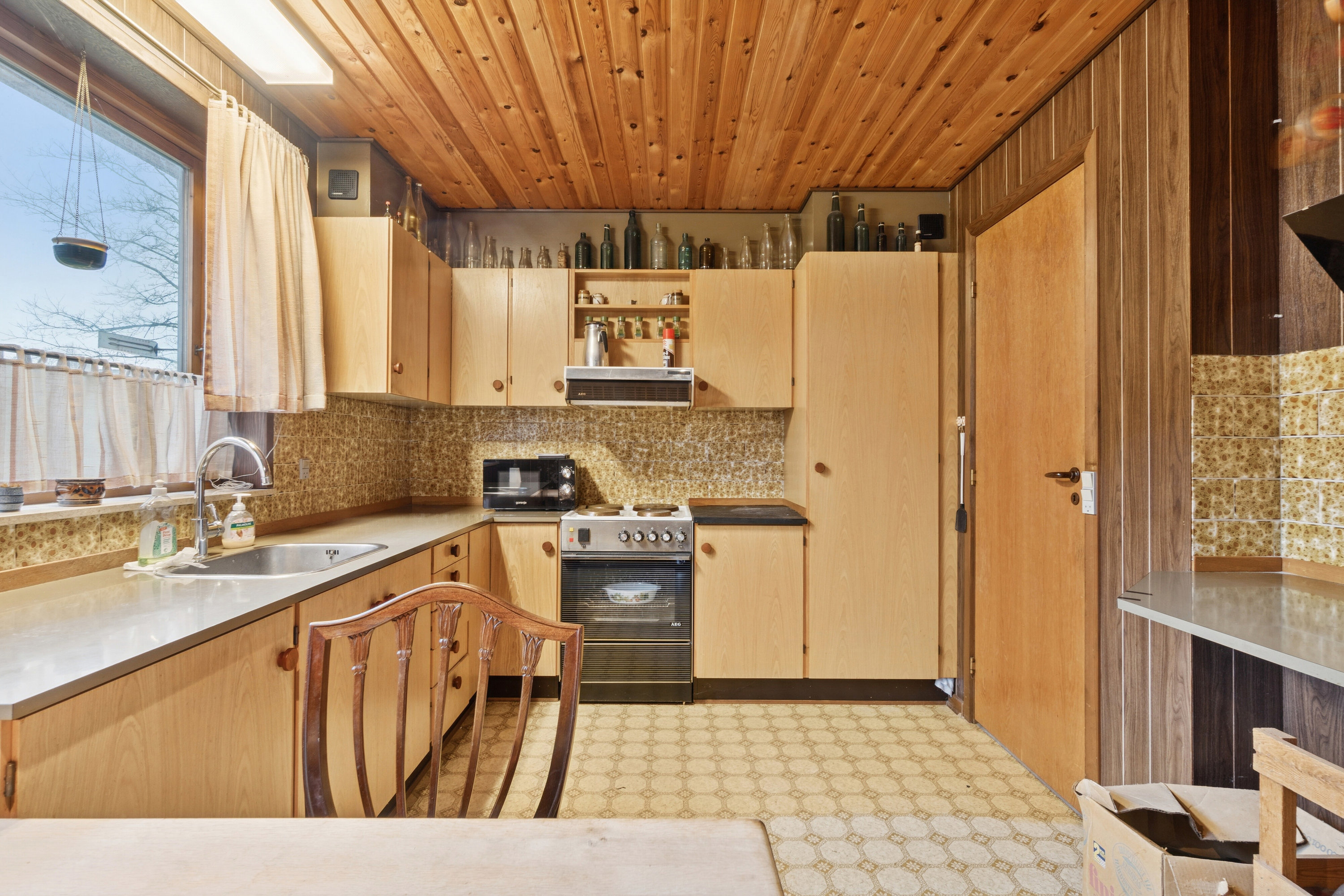 Fremhævet køkken billede i fuldskærmstilstand. Billede af Poppelvej 27, 8882 Fårvang