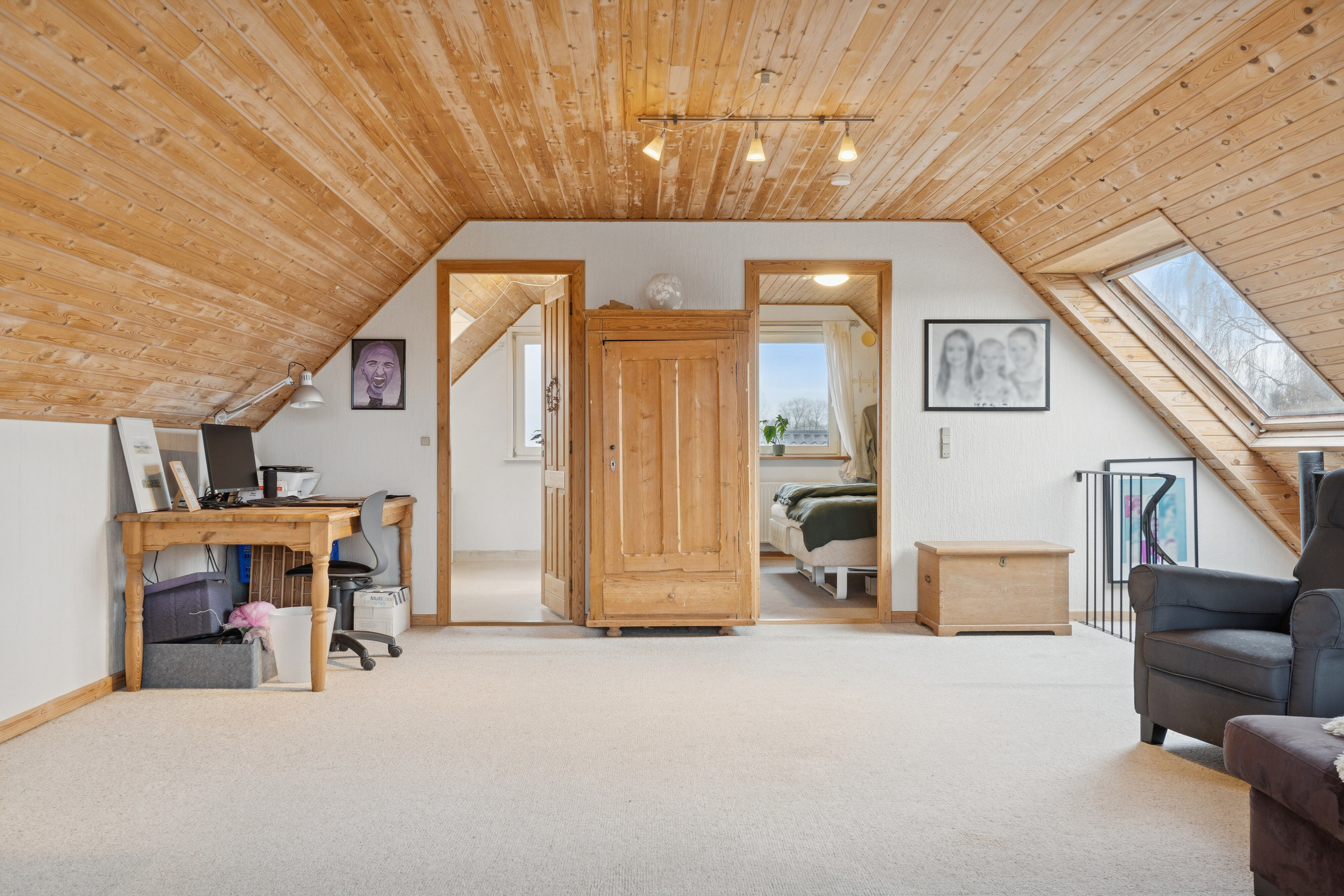 Fremhævet stue billede i fuldskærmstilstand. Billede af Hedebyvej 3, 6330 Padborg