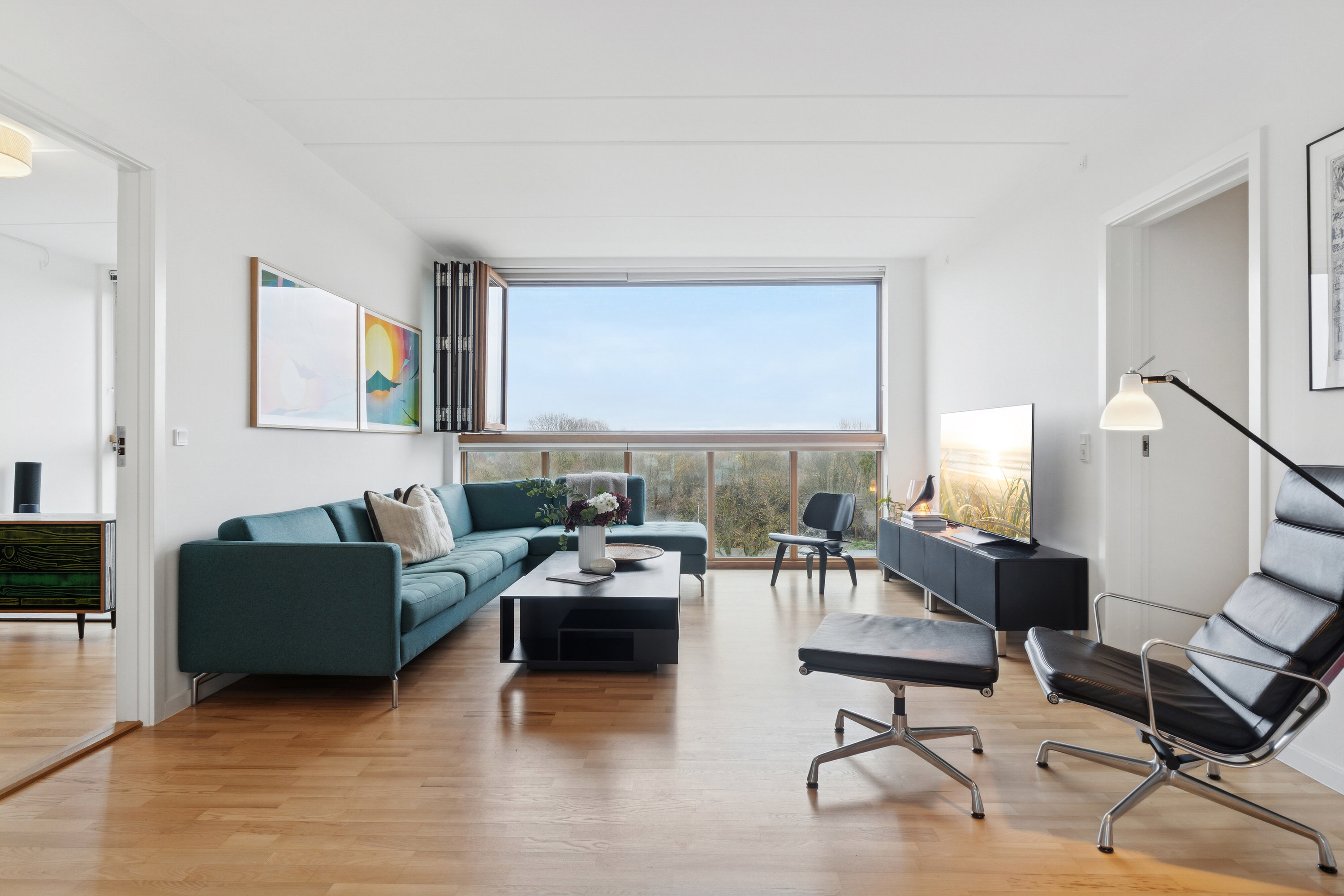 Fremhævet stue billede i fuldskærmstilstand. Billede af Artillerivej 114, 5., 2300 København S