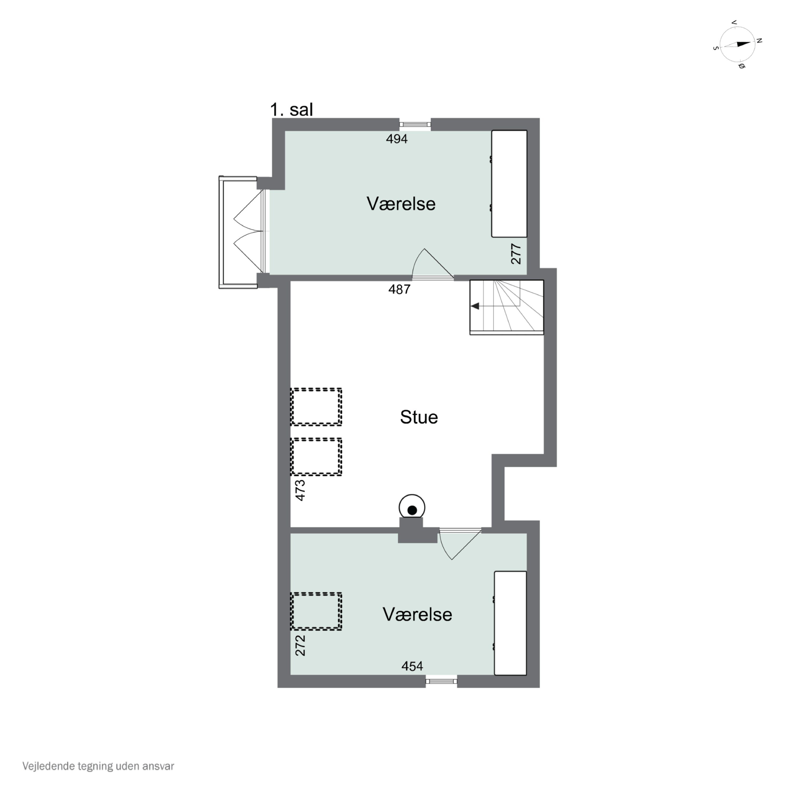 Plantegninger billede af Frøslevvej 37, 6330 Padborg