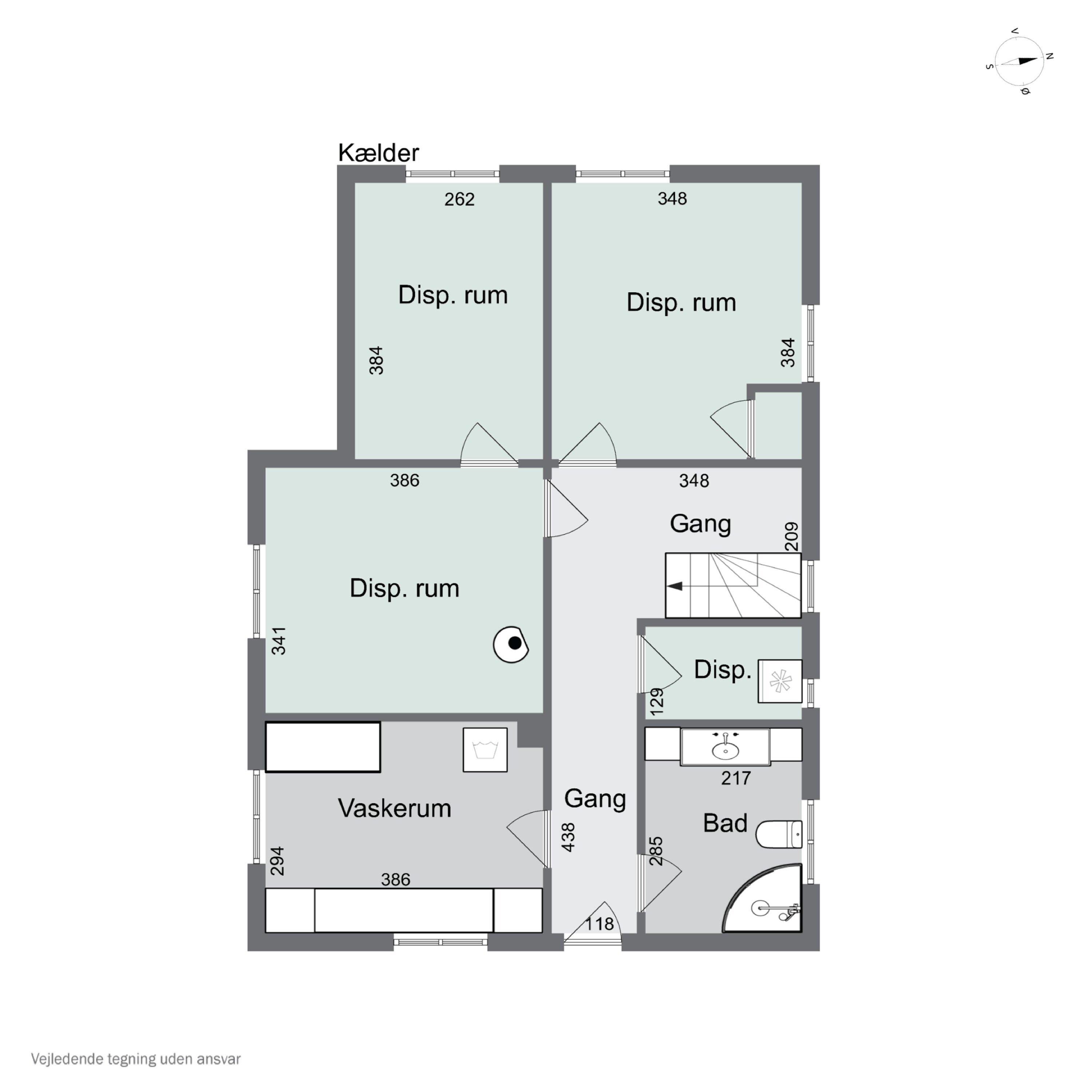 Plantegninger billede af Frøslevvej 37, 6330 Padborg