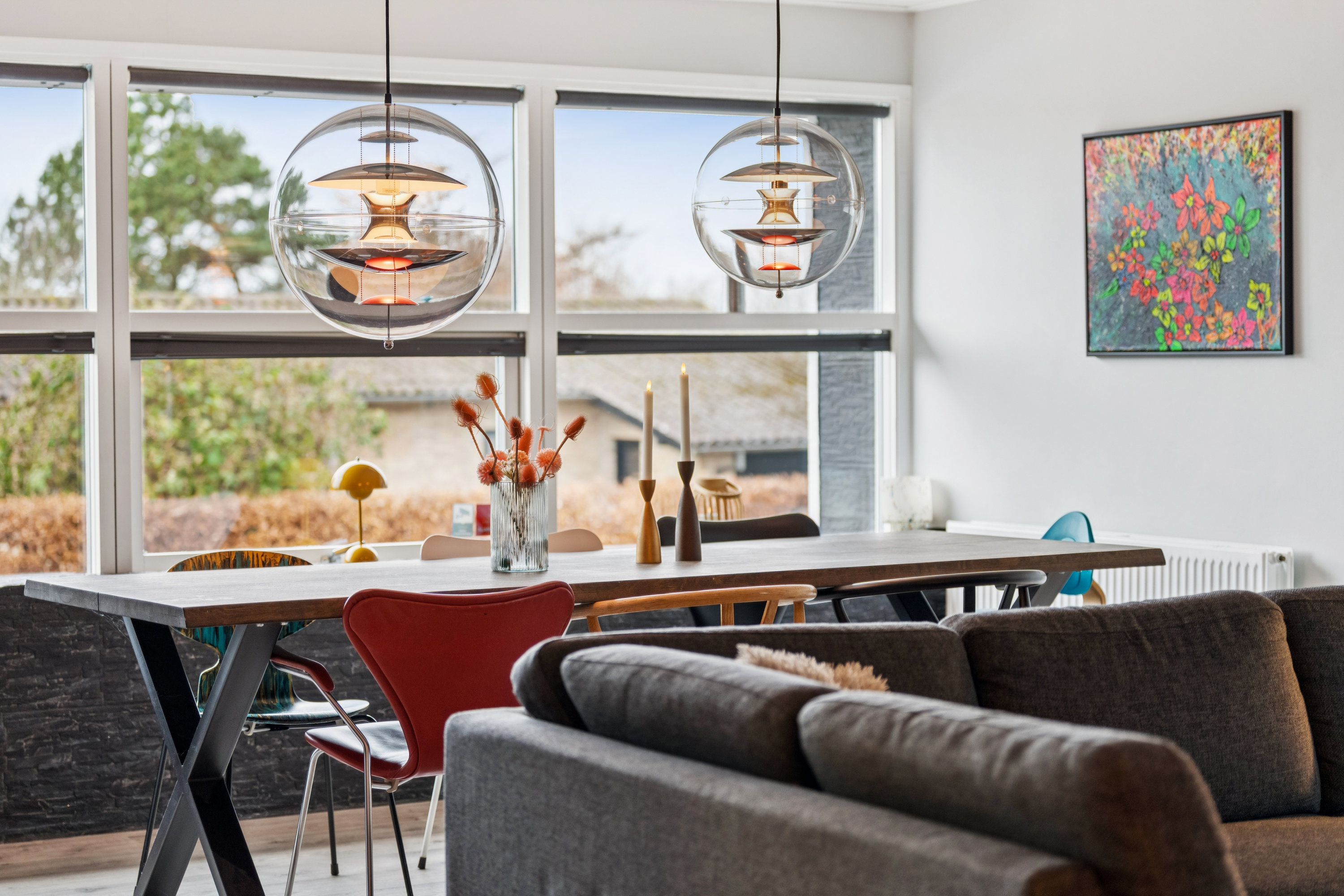 Fremhævet stue billede i fuldskærmstilstand. Billede af Rungsvej 58, 9200 Aalborg SV