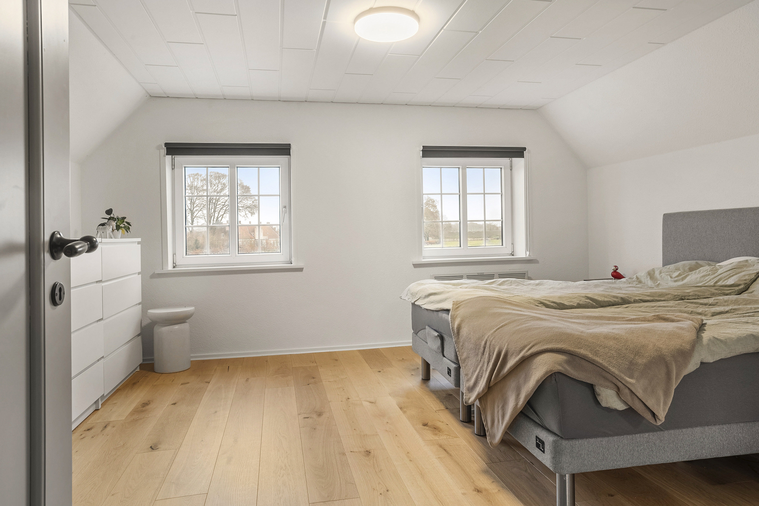 Fremhævet soveværelse billede i fuldskærmstilstand. Billede af Skravevej 8, Københoved, 6630 Rødding