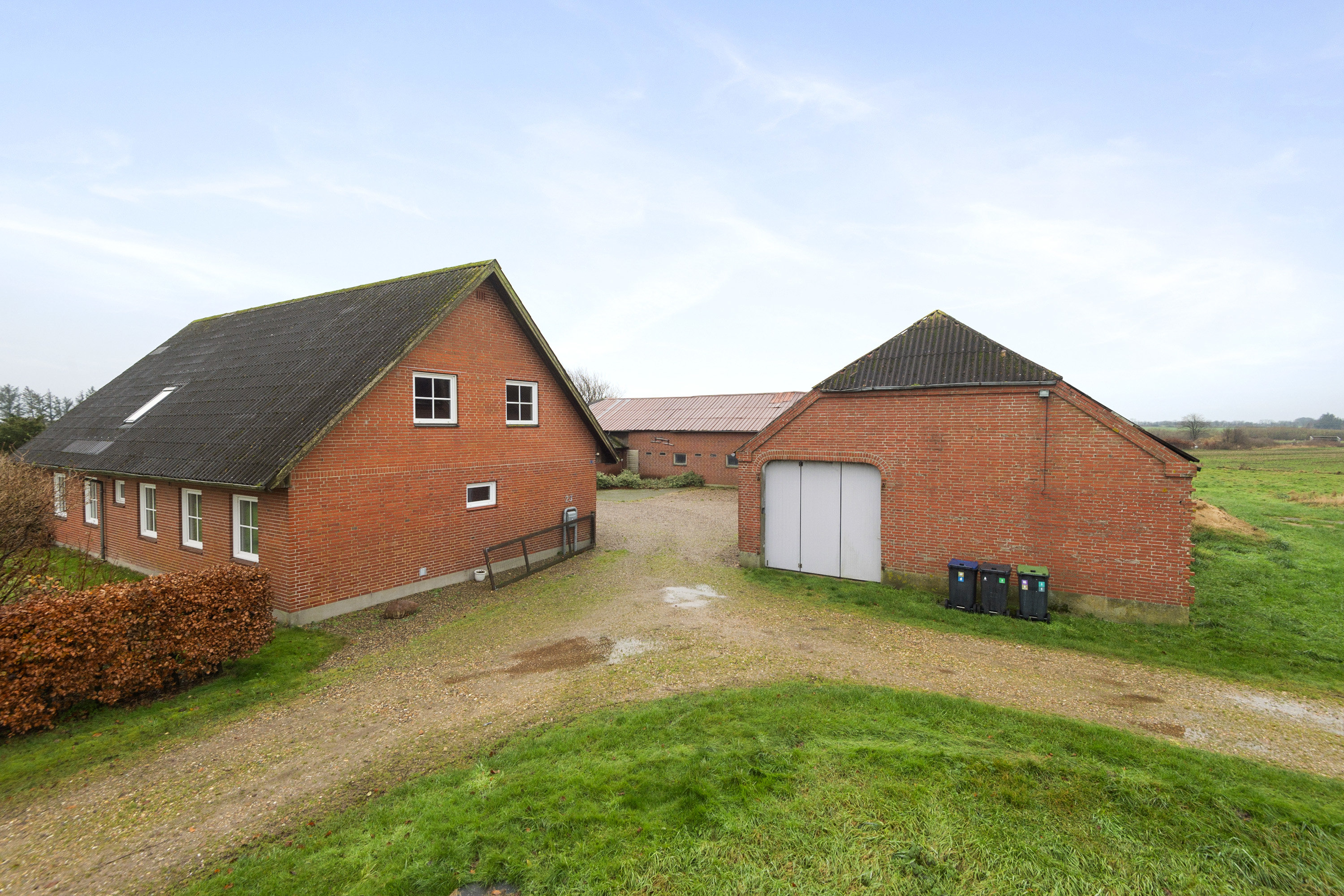 Miniaturebillede 1: ejendommen. Billede af Vr Bjerremosevej 23, Horne, 6800 Varde