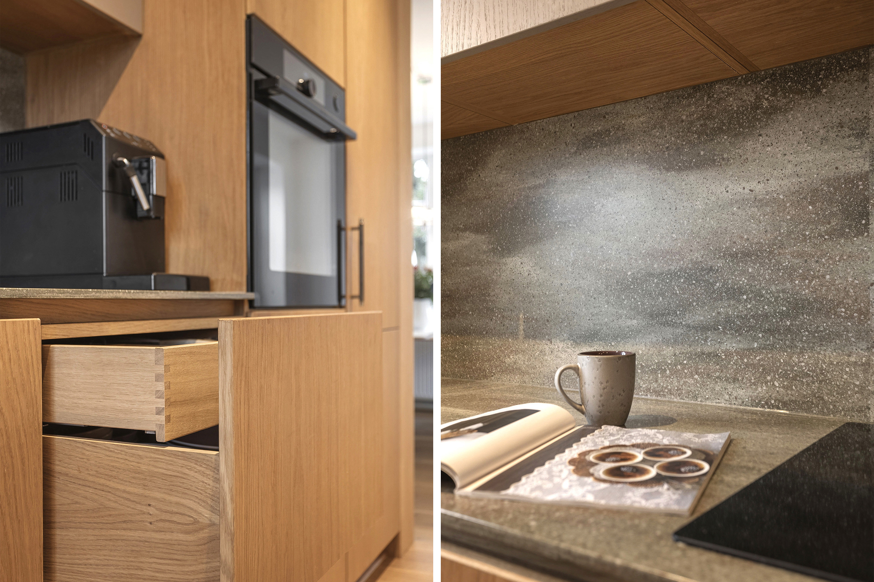 Fremhævet køkken billede i fuldskærmstilstand. Billede af Skravevej 8, Københoved, 6630 Rødding