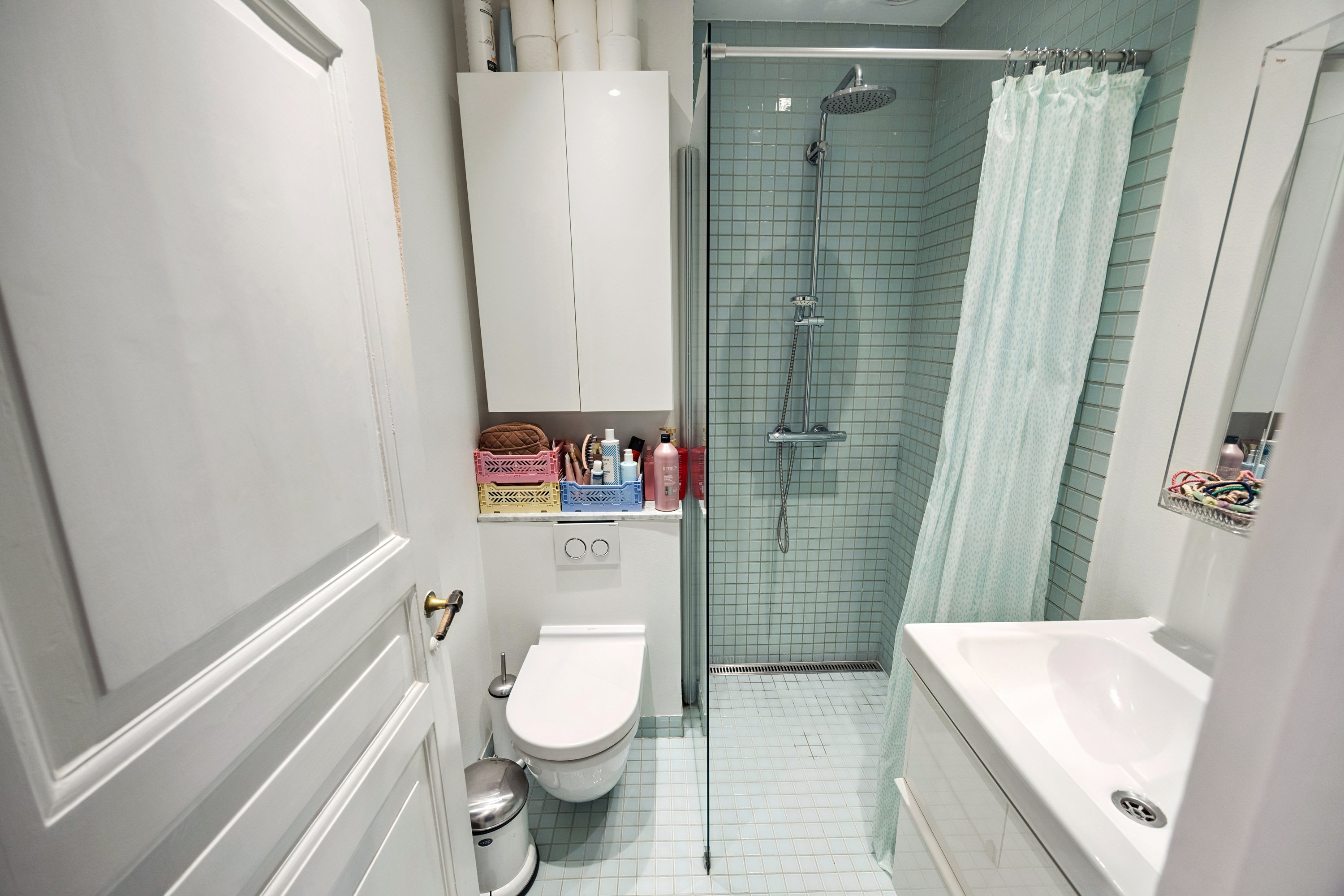 Fremhævet badeværelse billede i fuldskærmstilstand. Billede af Henrik Steffens Vej 6, st.. th., 1866 Frederiksberg C