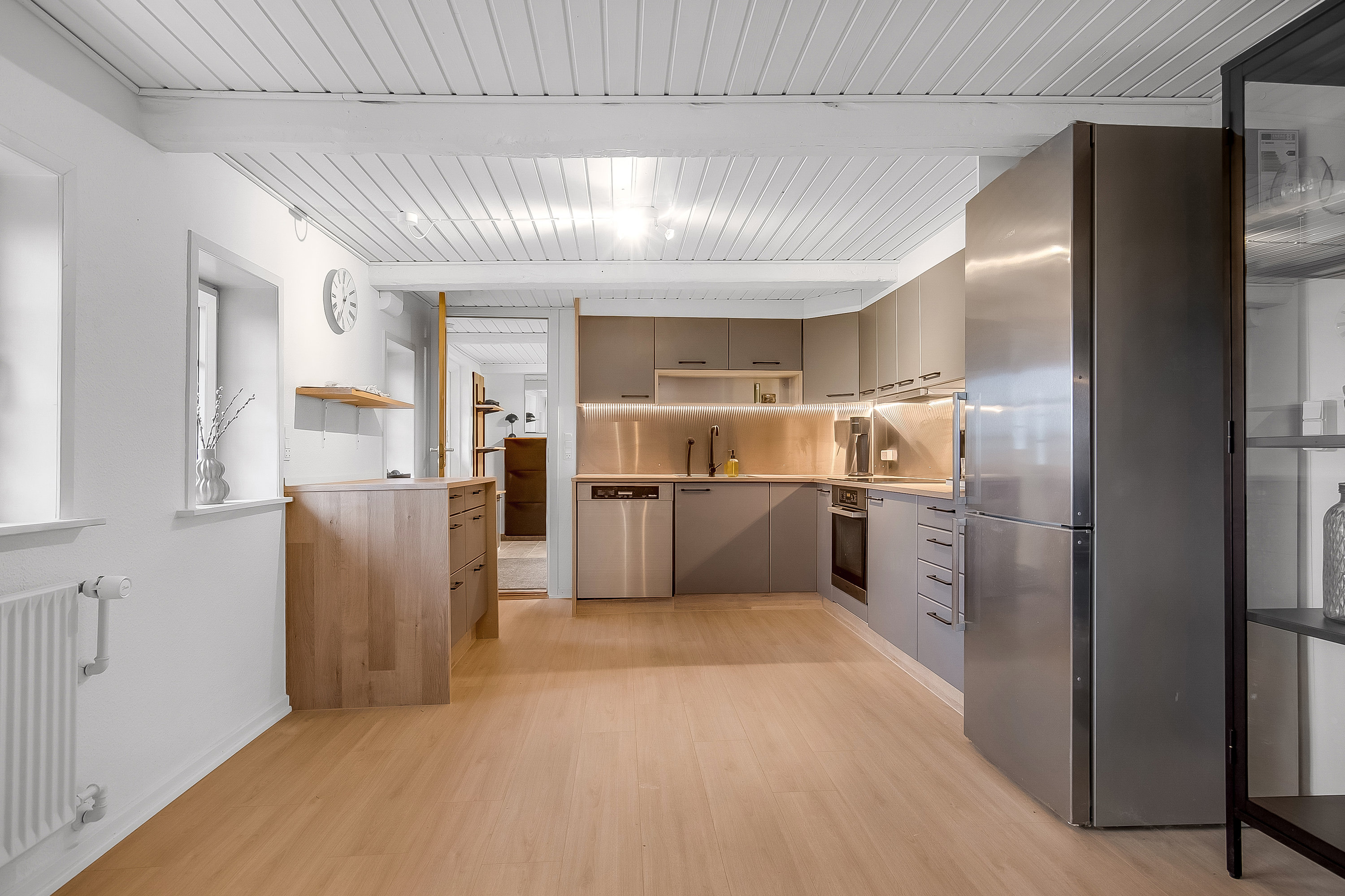 Fremhævet køkken billede i fuldskærmstilstand. Billede af Skomagergade 30, 6093 Sjølund