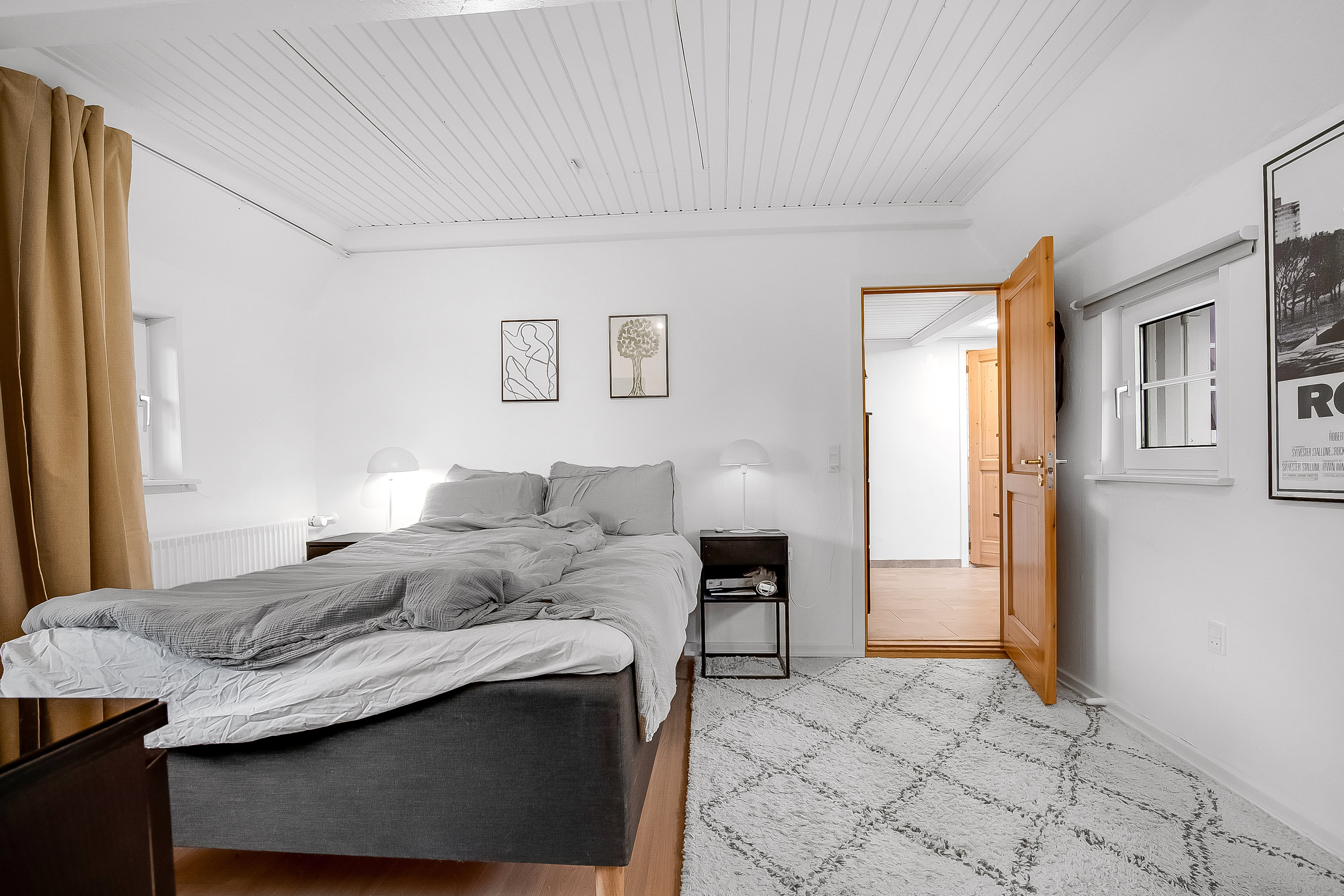 Fremhævet soveværelse billede i fuldskærmstilstand. Billede af Skomagergade 30, 6093 Sjølund