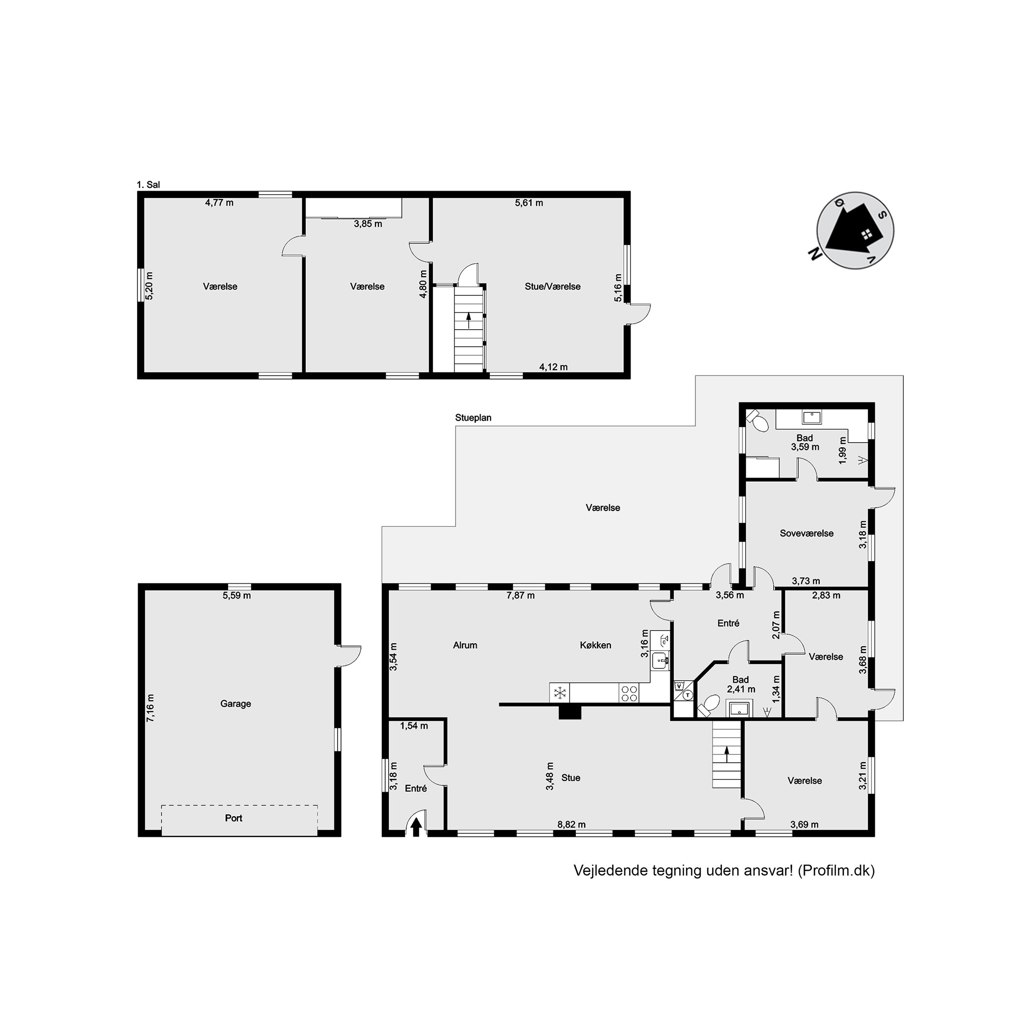 Plantegninger billede af Skomagergade 30, 6093 Sjølund