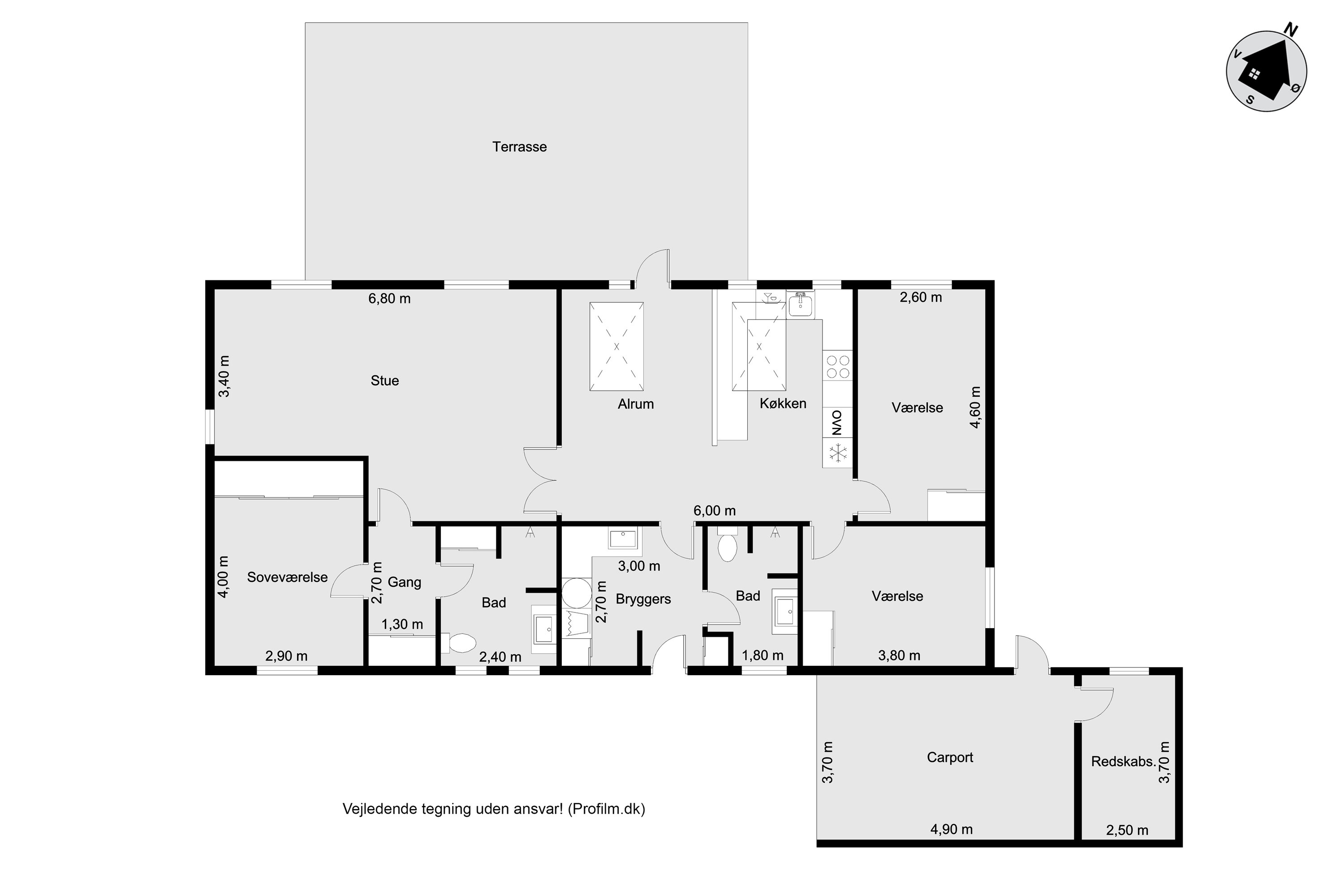 Plantegninger billede af Webersvej 51, 7500 Holstebro