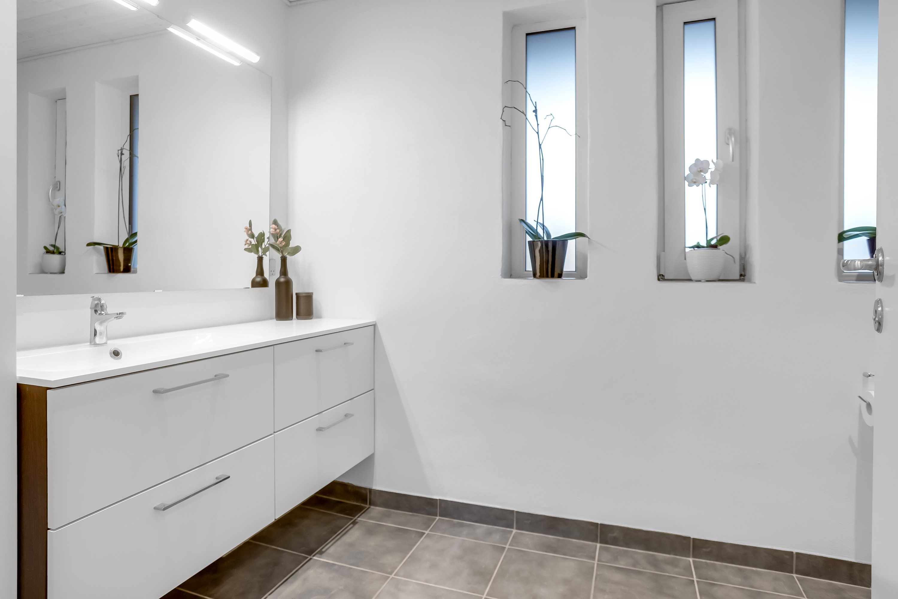 Fremhævet badeværelse billede i fuldskærmstilstand. Billede af Birkebakken 5, Vridsted, 7800 Skive