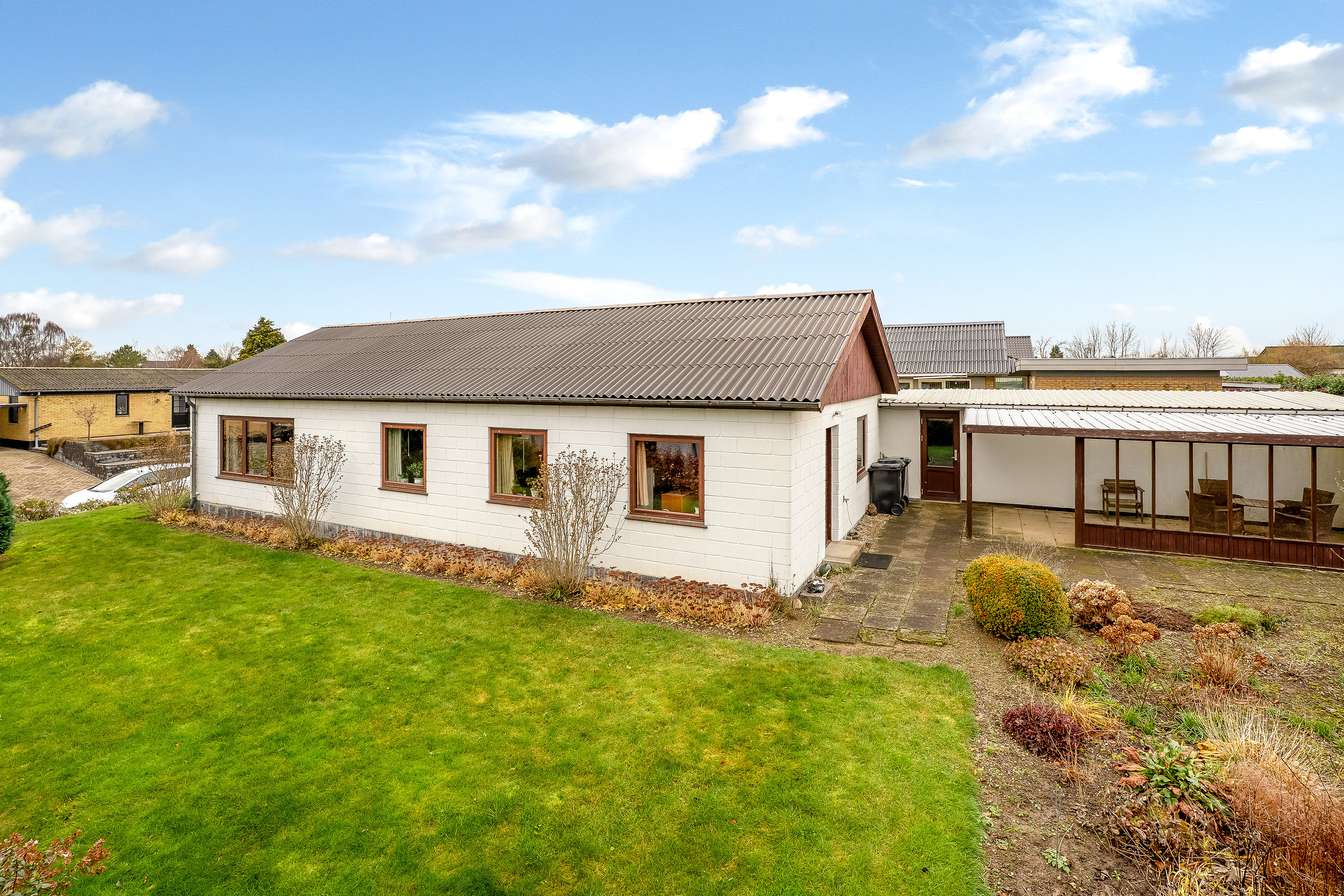 Fremhævet mastefoto billede i fuldskærmstilstand. Billede af Boisens Vej 6, 4930 Maribo