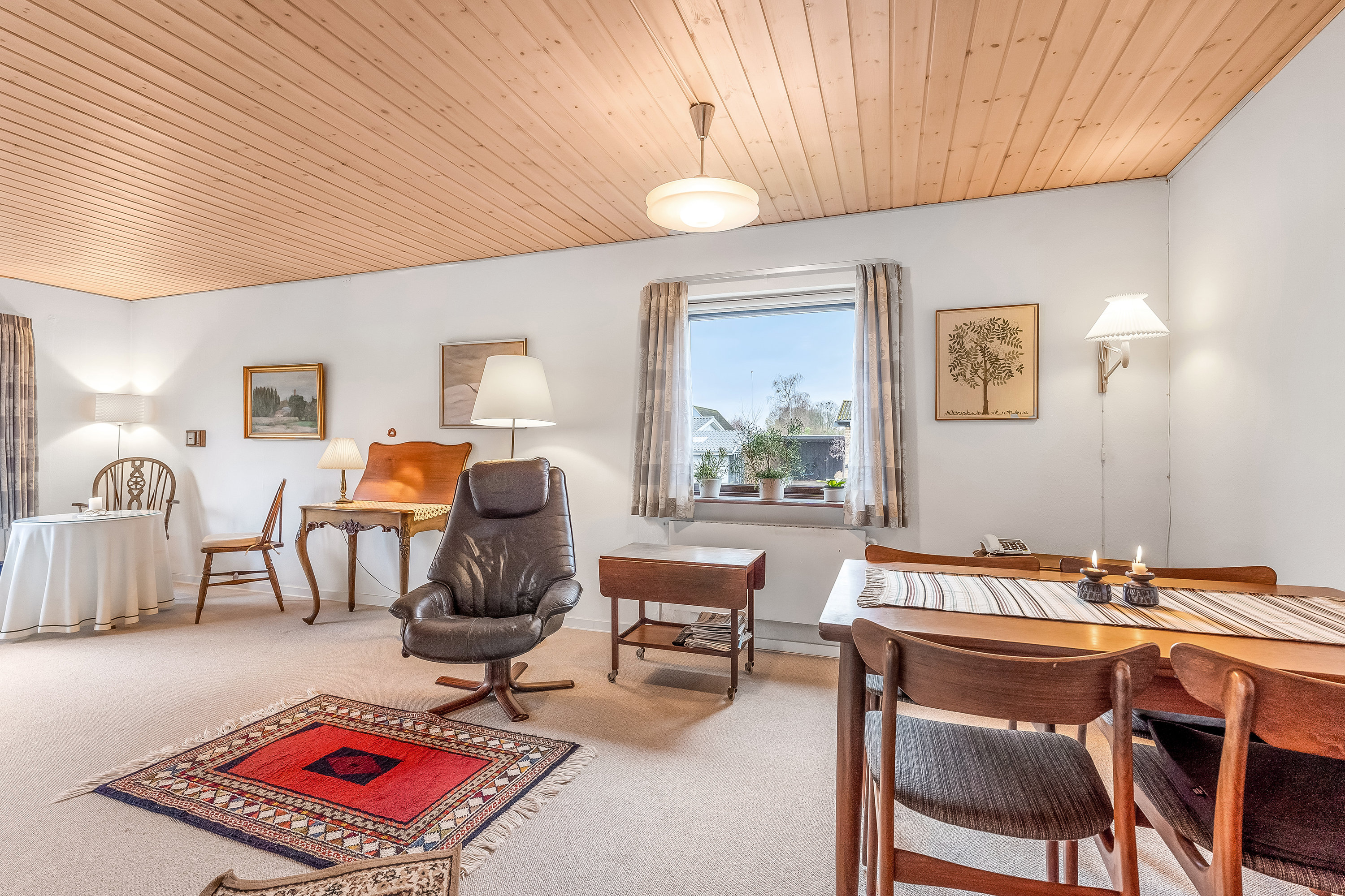 Fremhævet stue billede i fuldskærmstilstand. Billede af Boisens Vej 6, 4930 Maribo