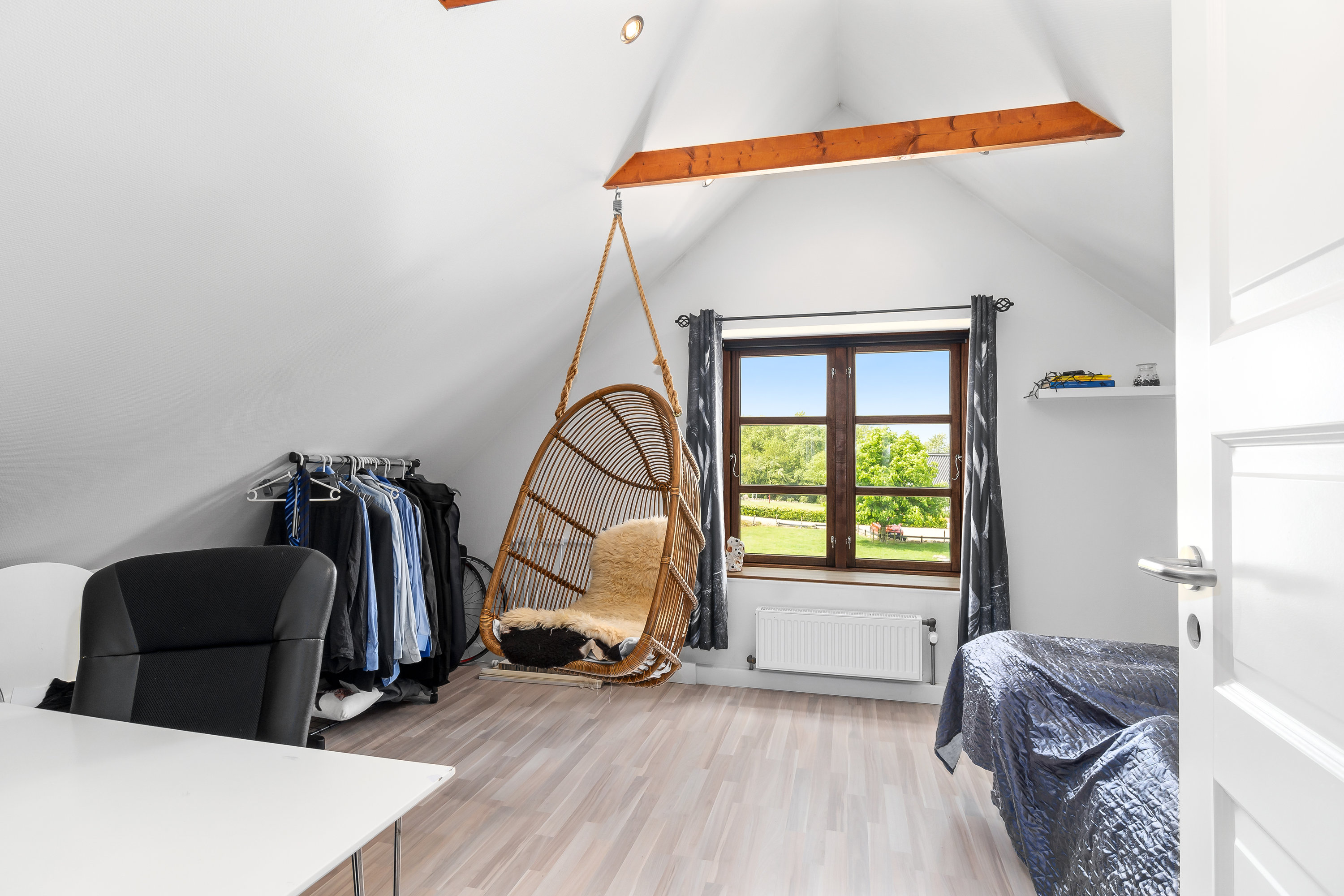 Fremhævet soveværelse billede i fuldskærmstilstand. Billede af Brejningvej 20, Brjn Kirkeby, 6971 Spjald