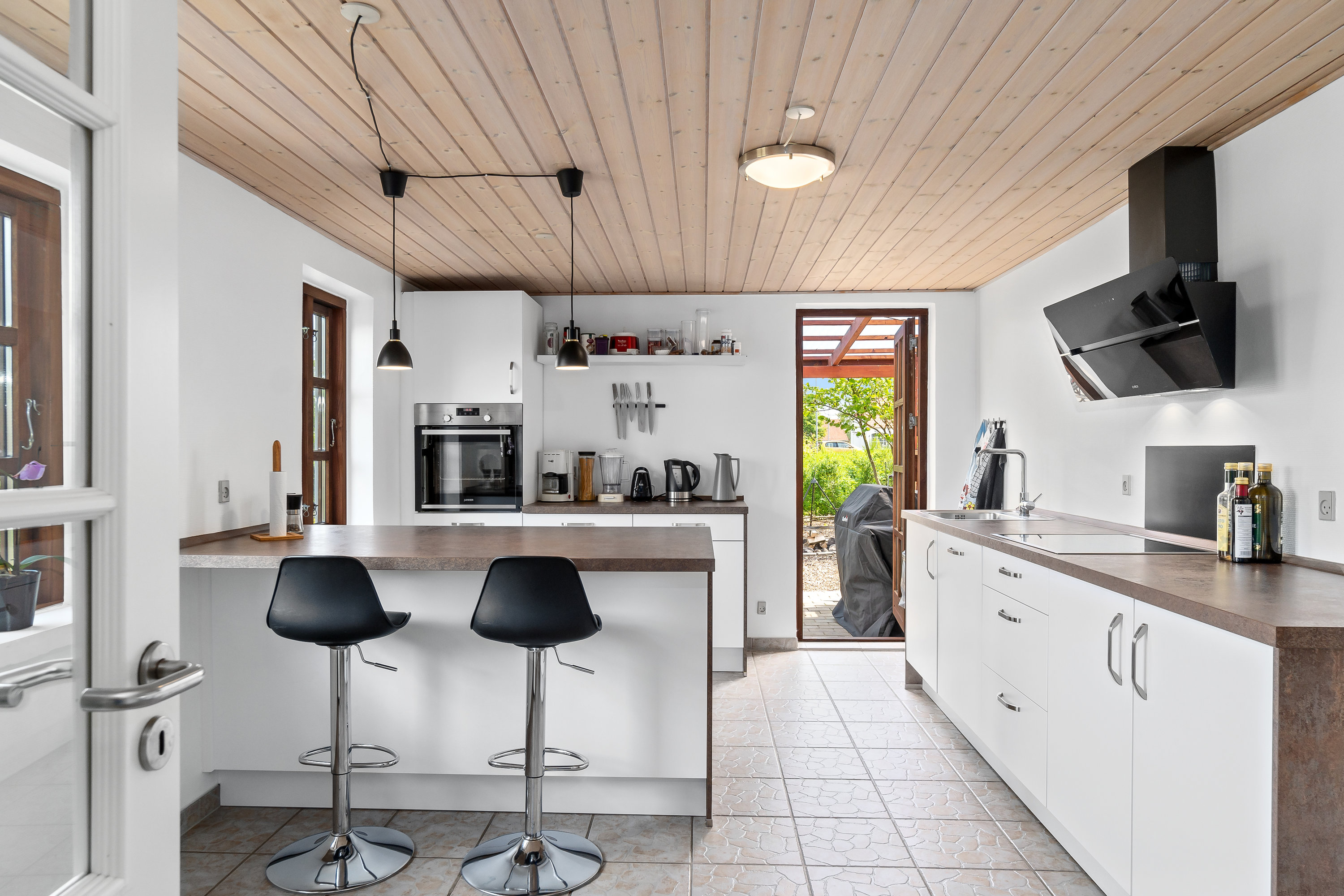 Fremhævet køkken billede i fuldskærmstilstand. Billede af Brejningvej 20, Brjn Kirkeby, 6971 Spjald