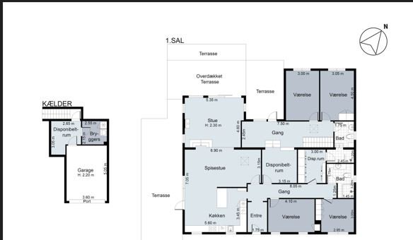 Plantegninger billede af Skovgårdsvej 7, Vejgaard, 9000 Aalborg