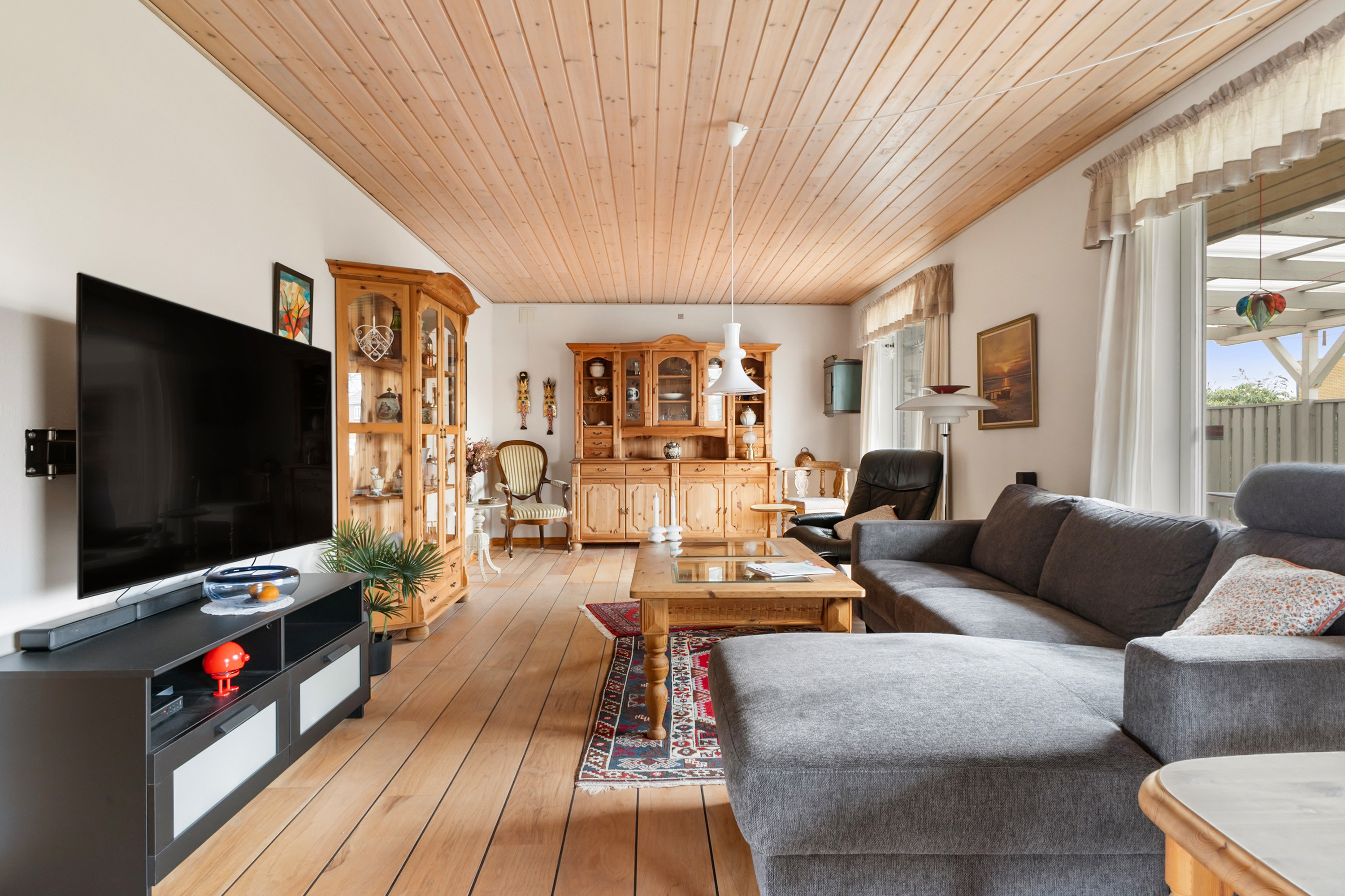 Fremhævet stue billede i fuldskærmstilstand. Billede af Jels Vestergade 41A, Jels, 6630 Rødding