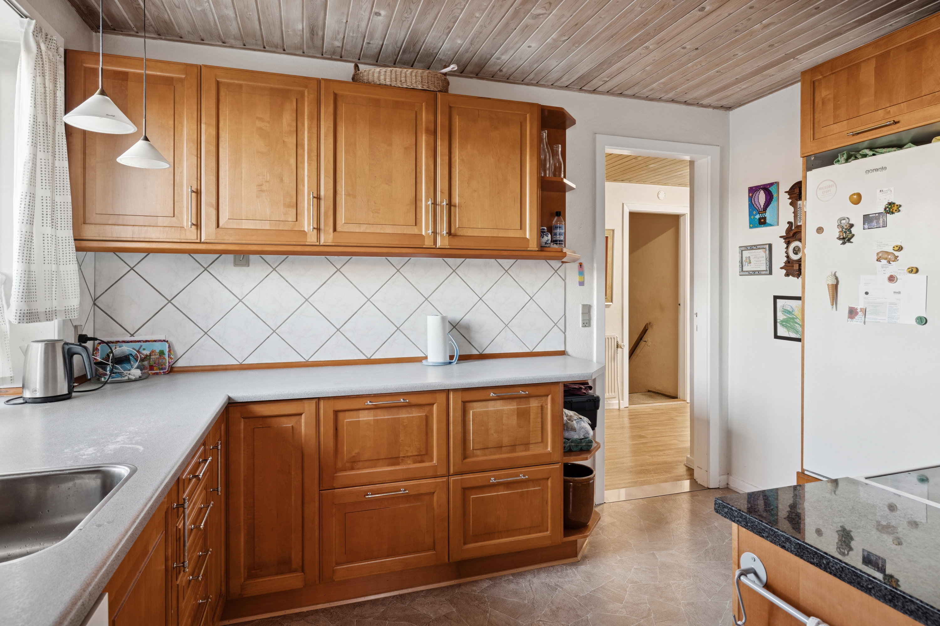 Fremhævet køkken billede i fuldskærmstilstand. Billede af Havremarken 3, Daugbjerg, 8800 Viborg