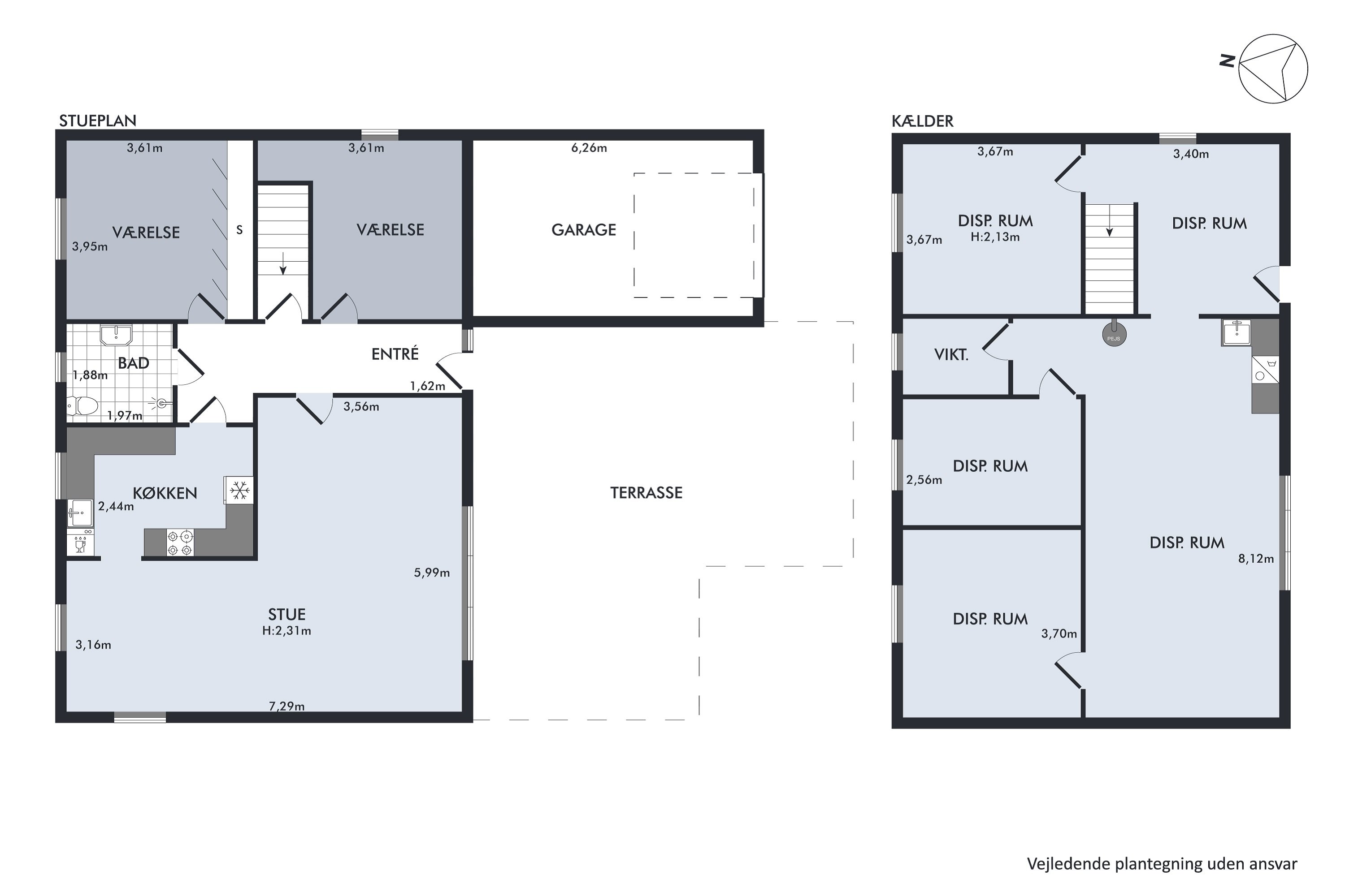 Plantegninger billede af Havremarken 3, Daugbjerg, 8800 Viborg