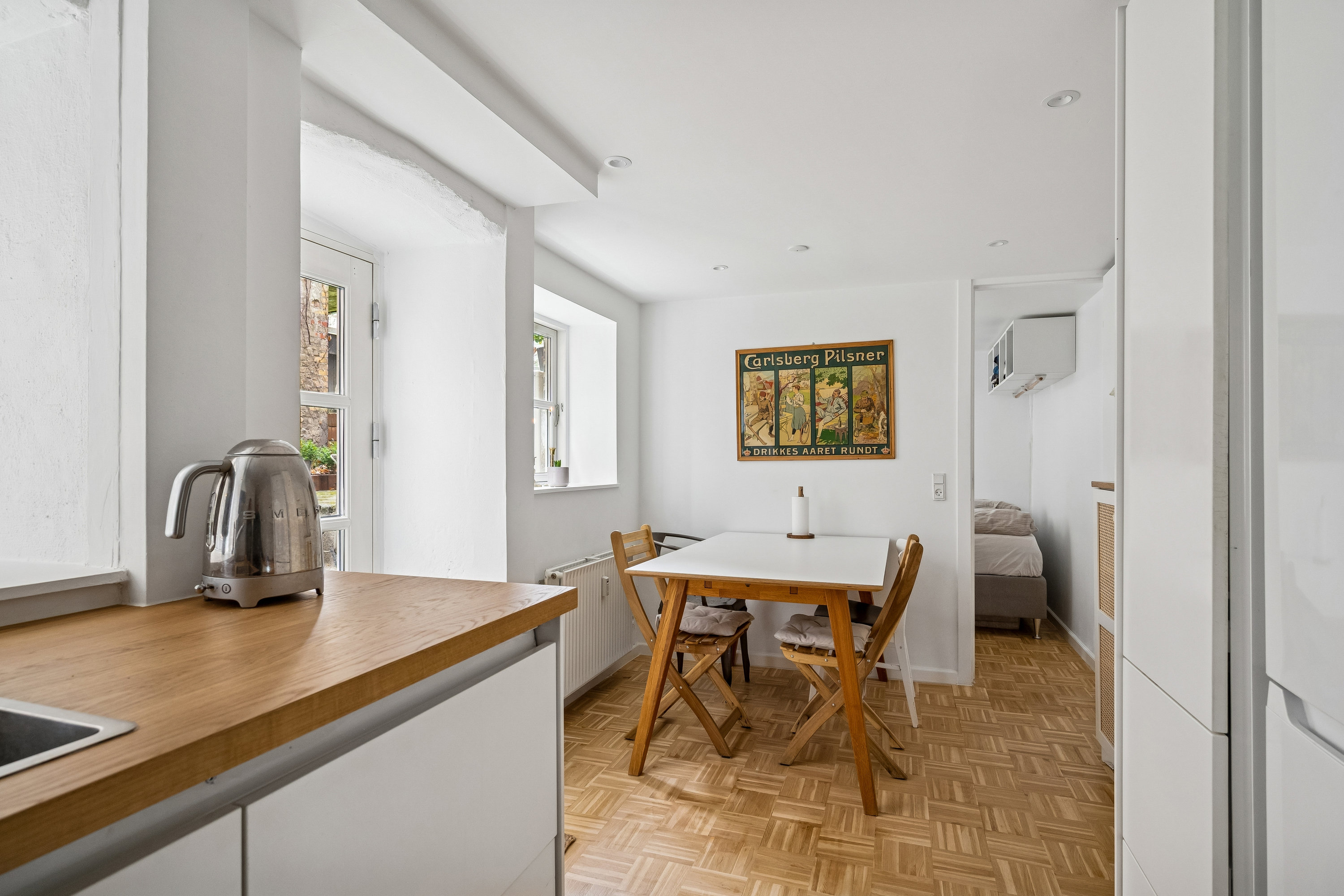 Miniaturebillede 1: køkken. Billede af Christiansgade 8, kld.., 8000 Aarhus C