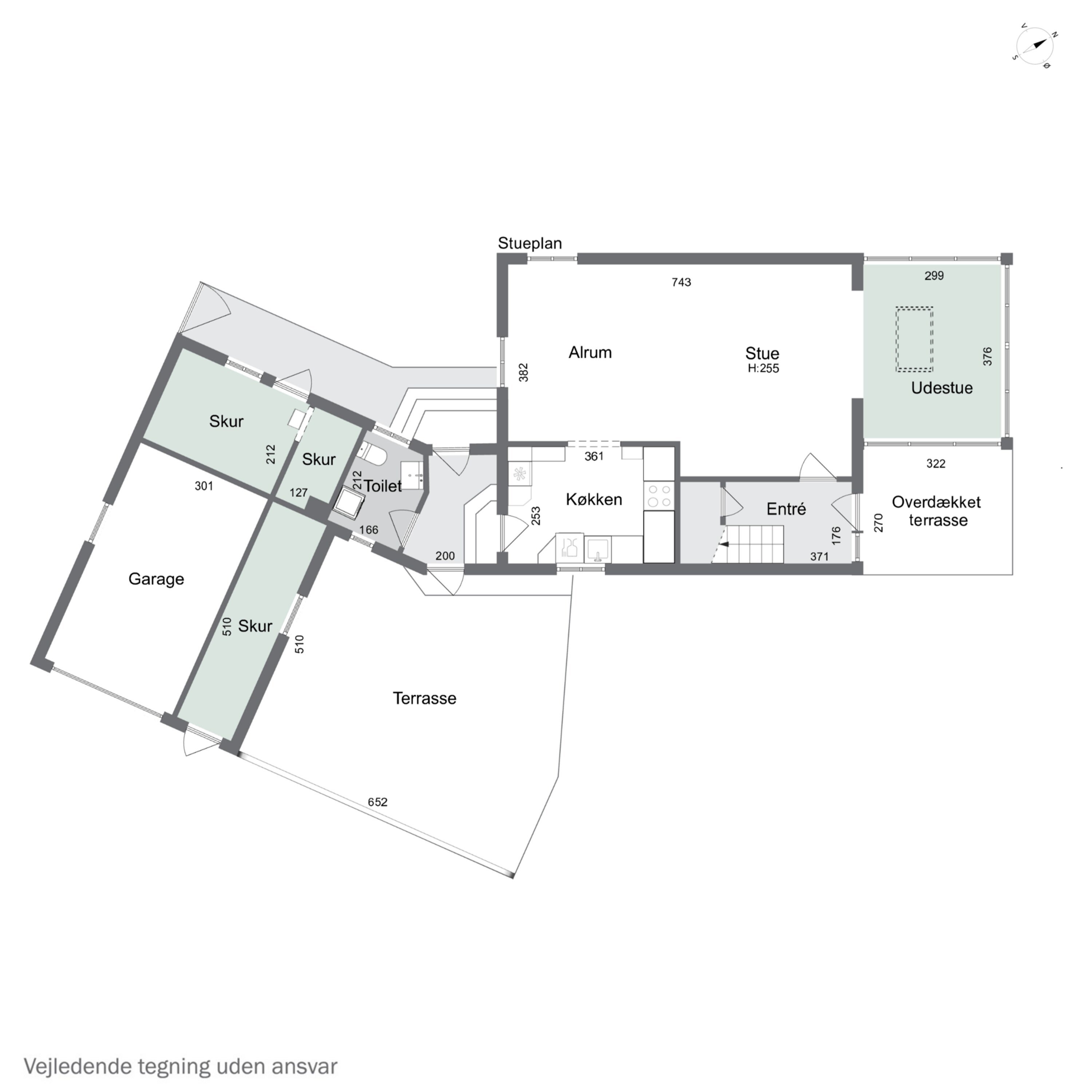 Plantegninger billede af Kalundborgvej 164, 4300 Holbæk