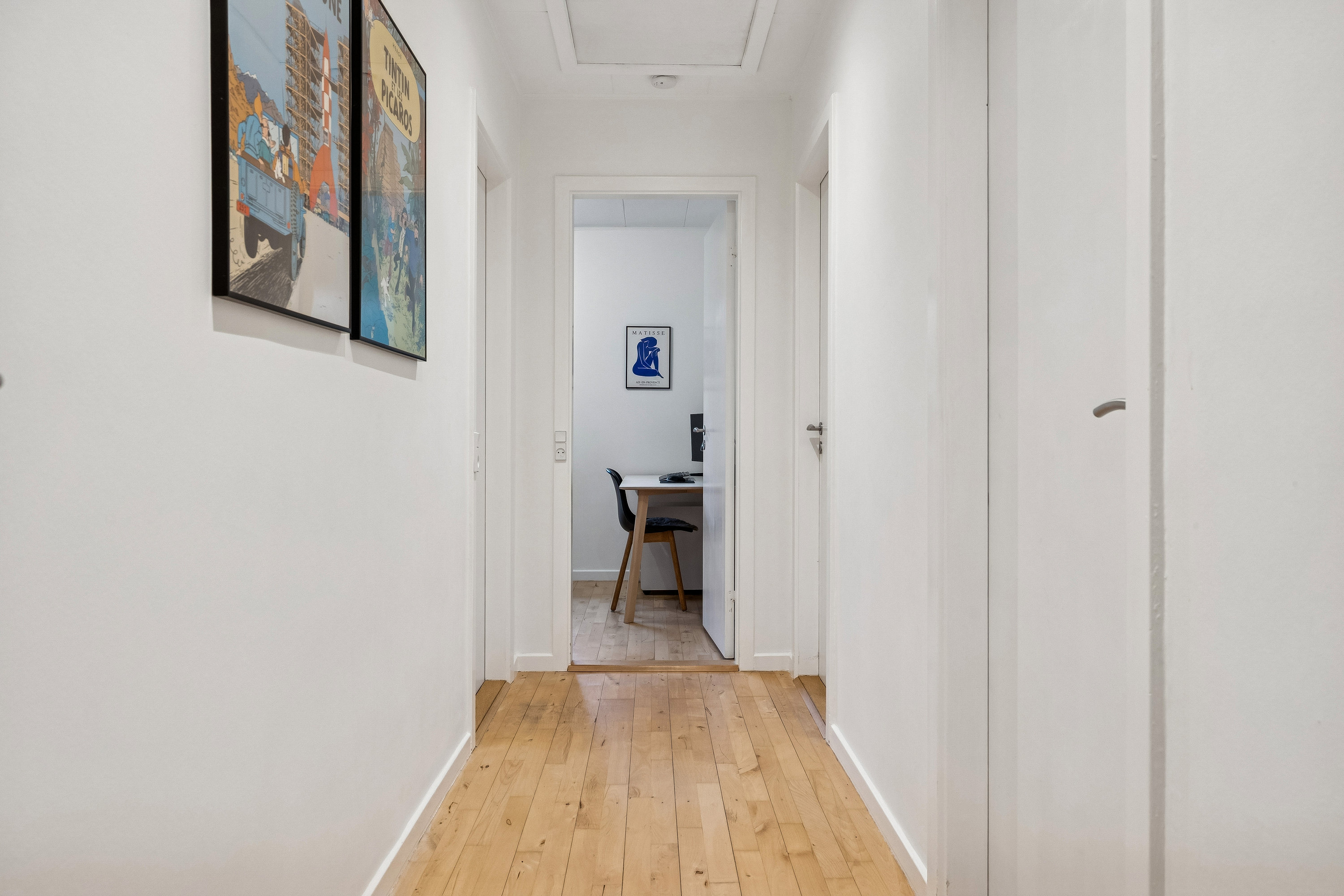 Fremhævet gang billede i fuldskærmstilstand. Billede af Gærdet 1, Vrold, 8660 Skanderborg