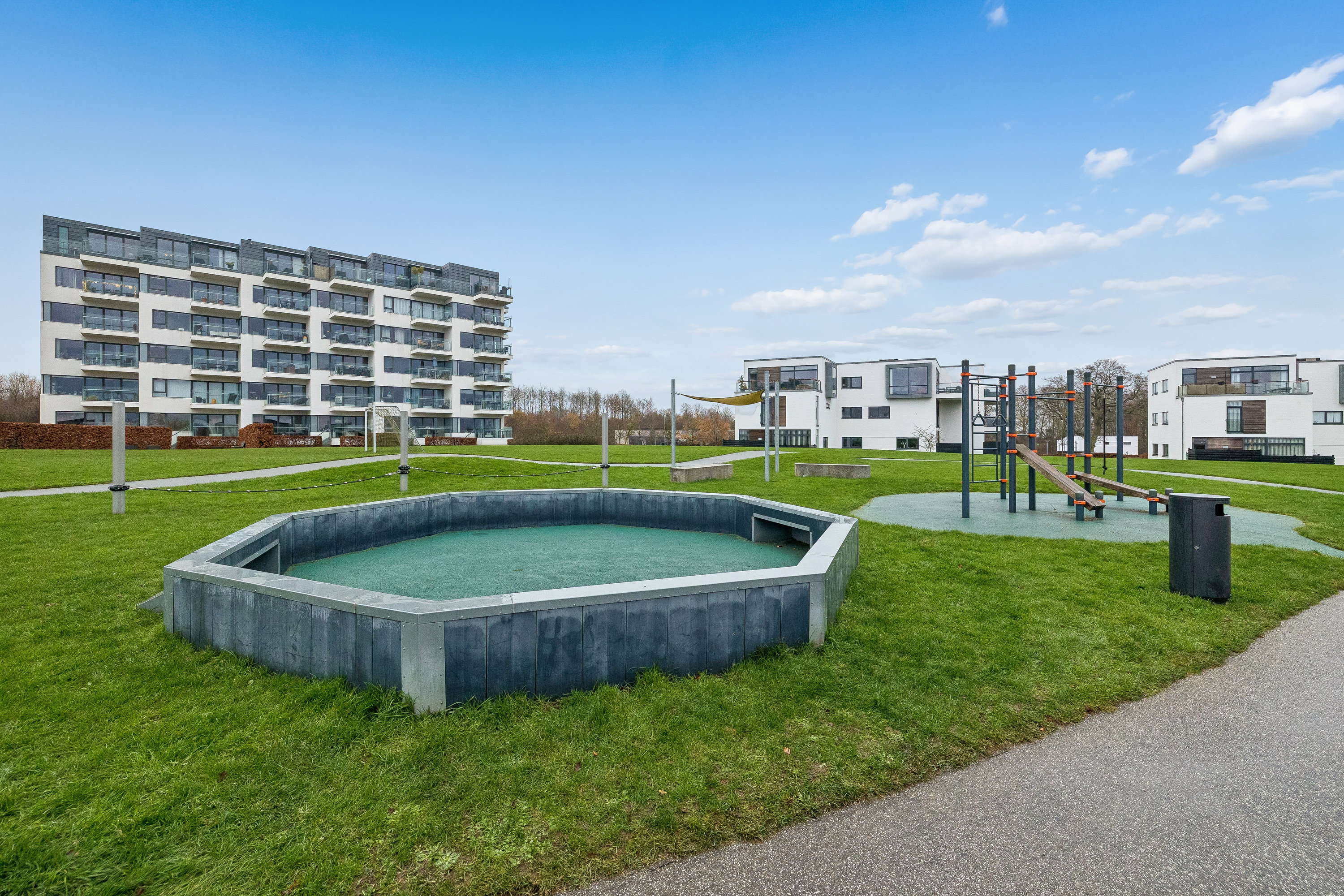 Fremhævet område billede i fuldskærmstilstand. Billede af Kongefolden 2, 1. mf., Skanderborg Bakker, 8660 Skanderborg